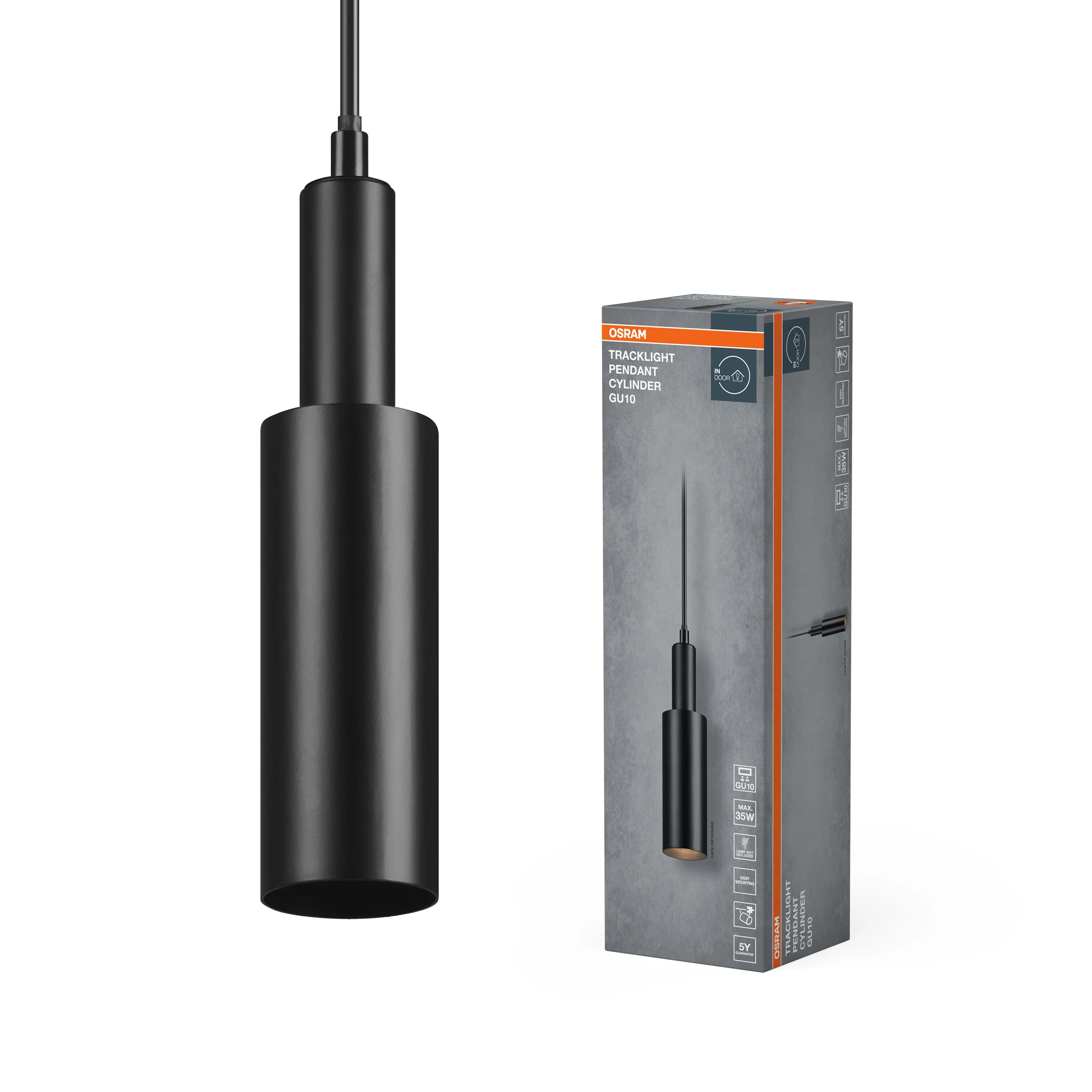 OSRAM Tracklight Wisząca GU 10 czarny - Image 5