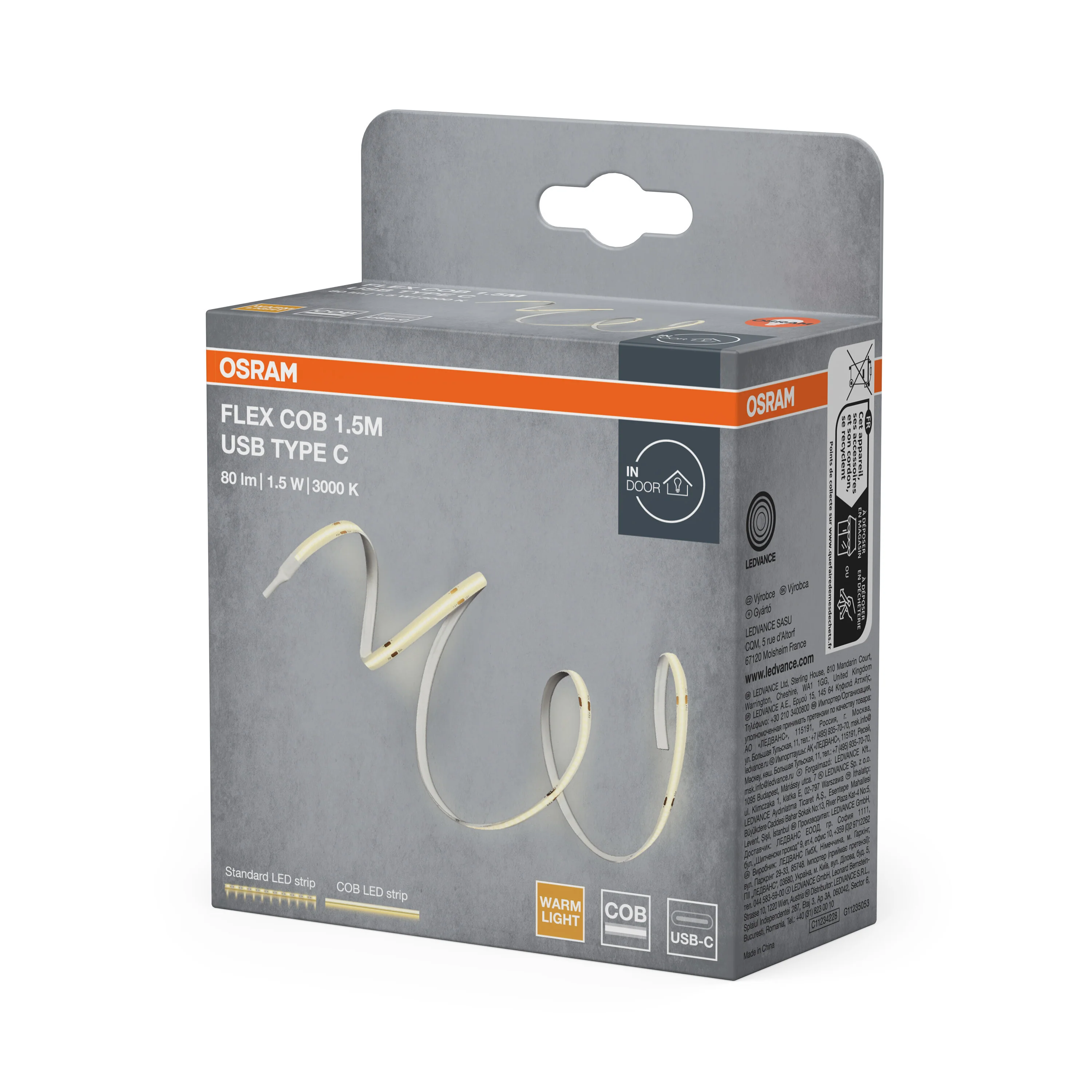 OSRAM USB STRIPS COB Typ C 1.5M 830 - Image 6