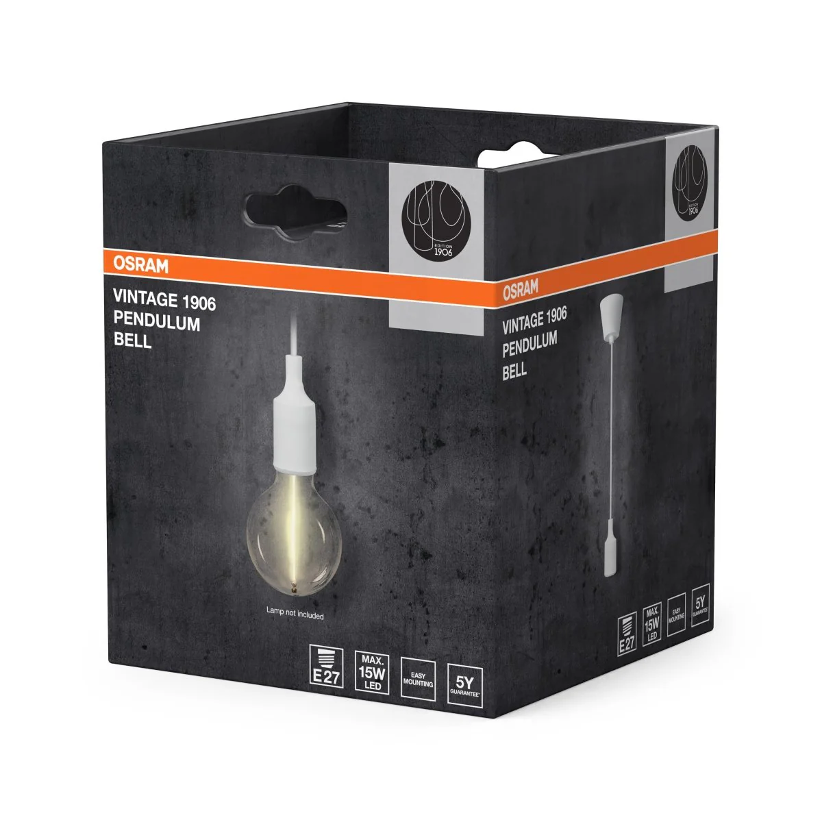 OSRAM Vintage 1906 PenduLum Bell White - Image 2