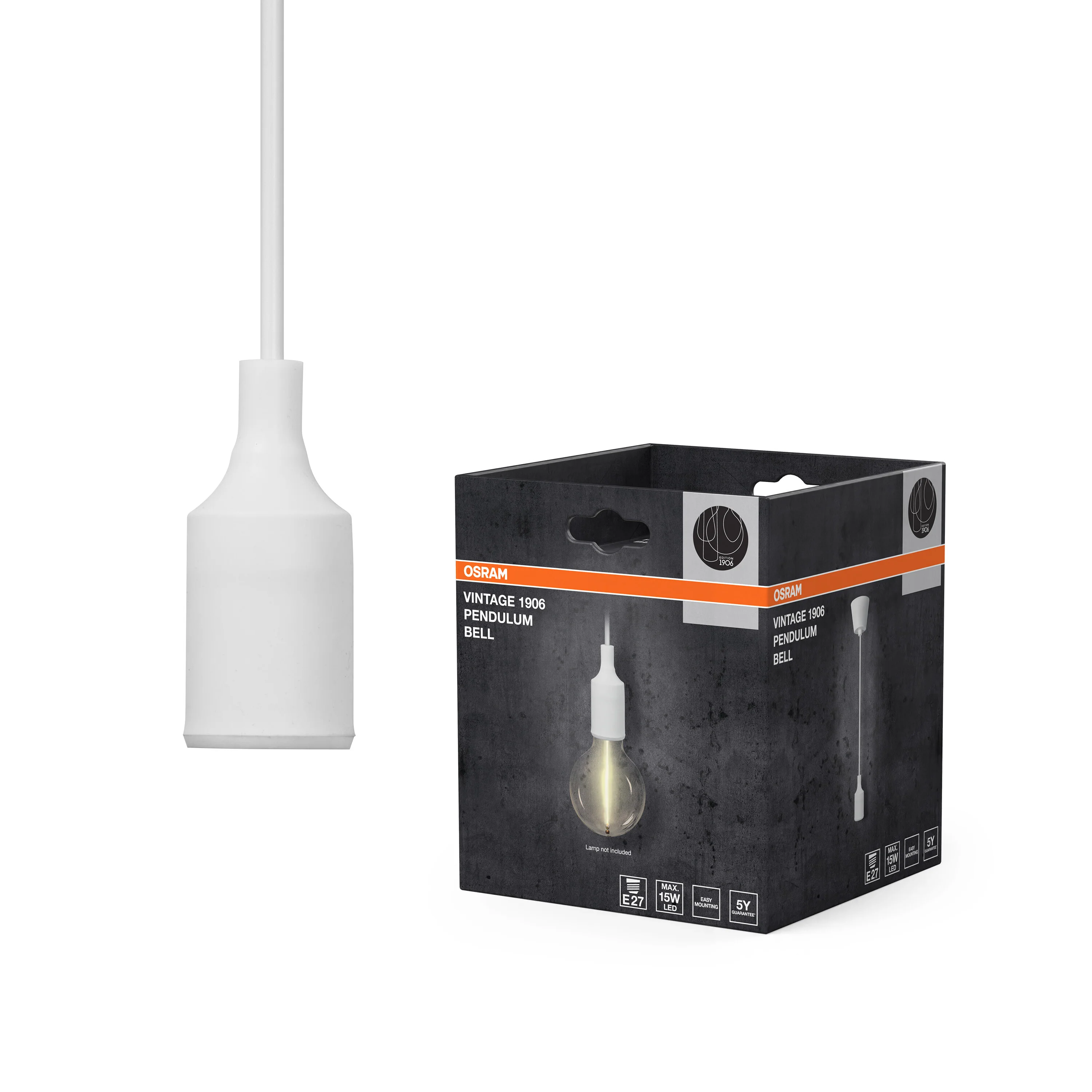 OSRAM Vintage 1906 PenduLum Bell White - Image 5