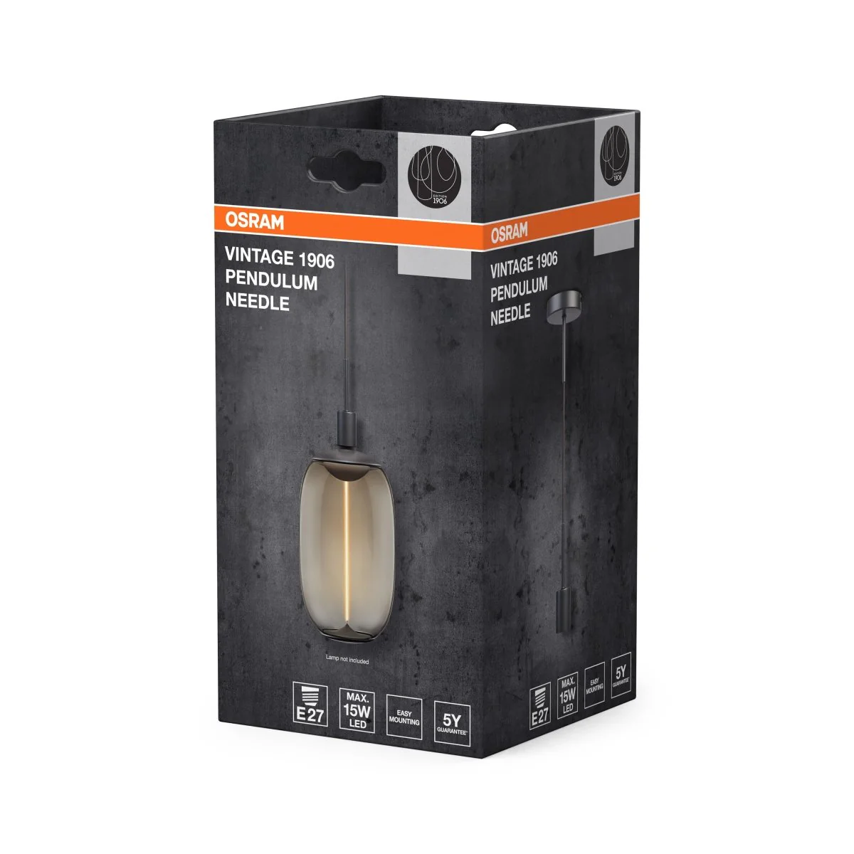 OSRAM Vintage 1906 PenduLum Needle Dark Grey - Image 2