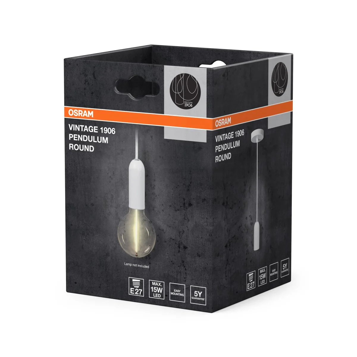 OSRAM Vintage 1906 PenduLum Round White - Image 2
