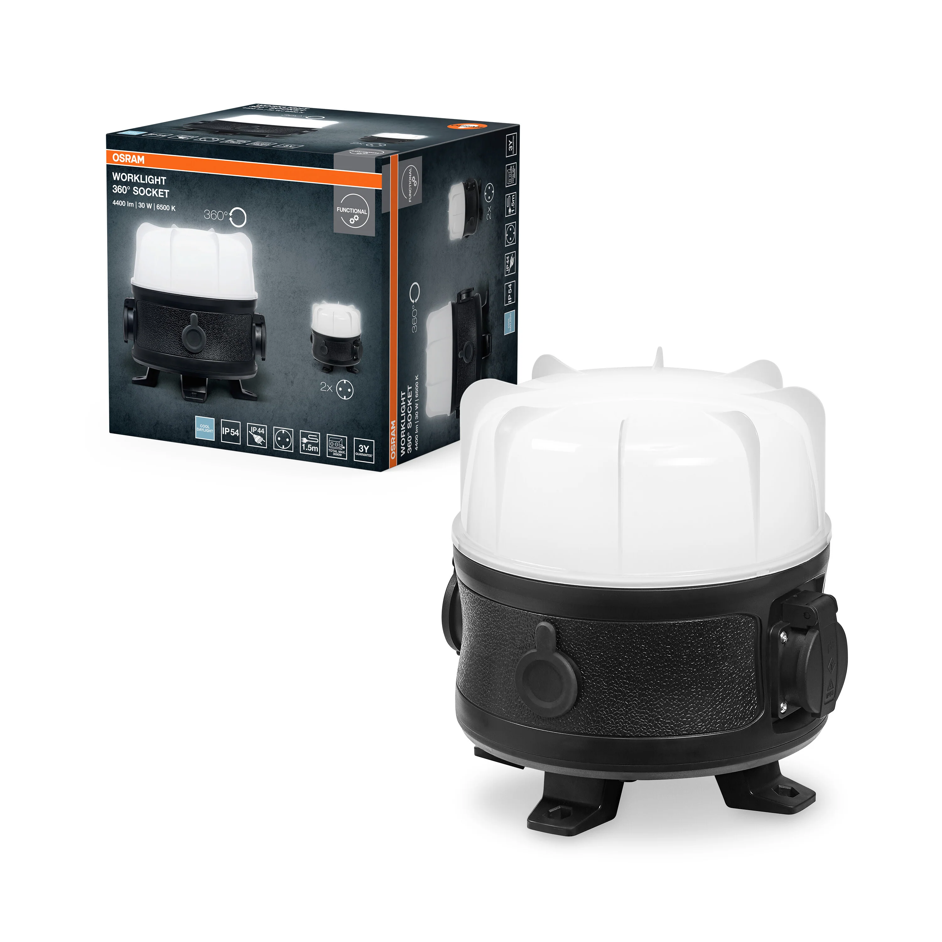 OSRAM WORKLIGHT VALUE 360° SOCKET 30W 865 - Image 5