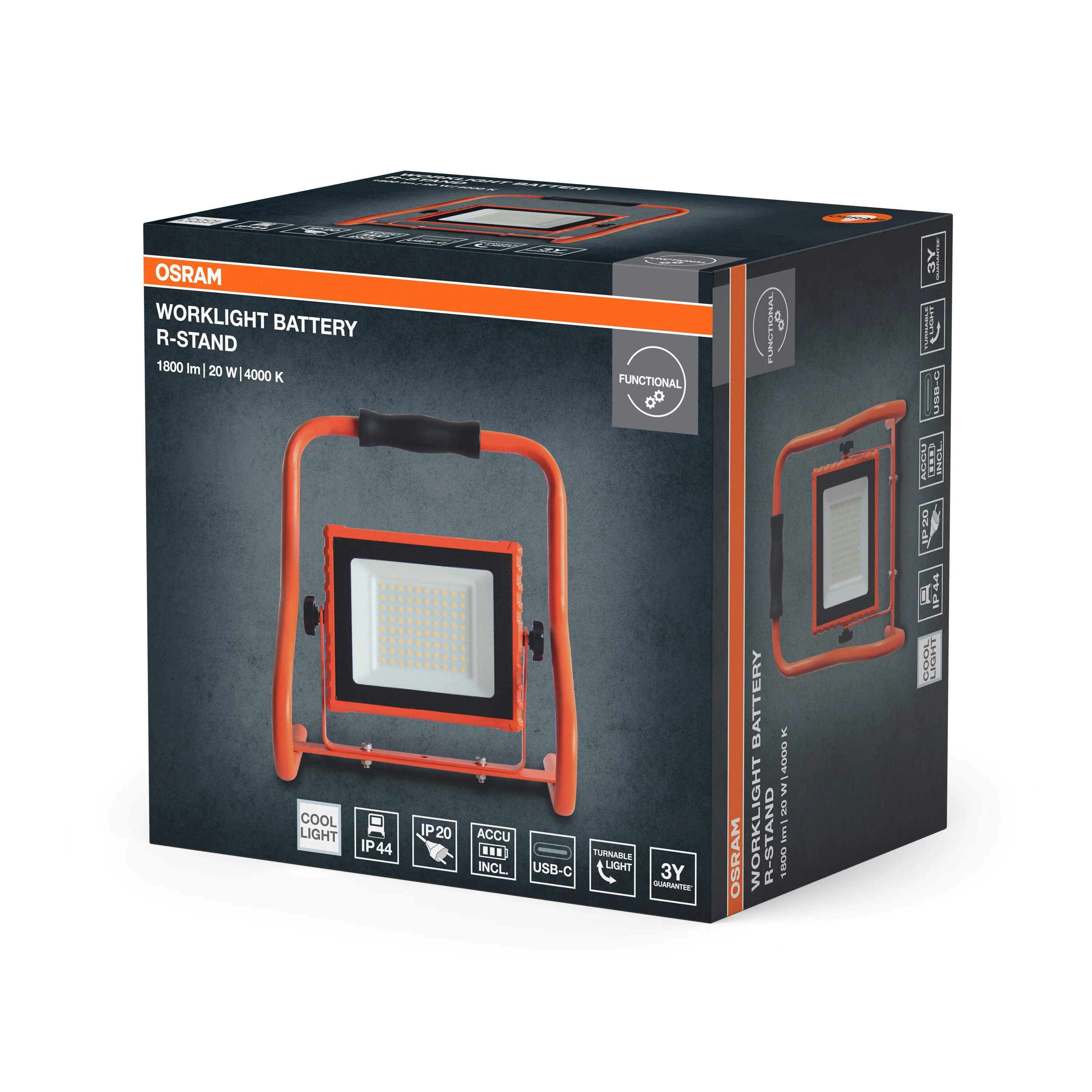 OSRAM WORKLIGHTS BATTERY 20 W 4000K - Image 7
