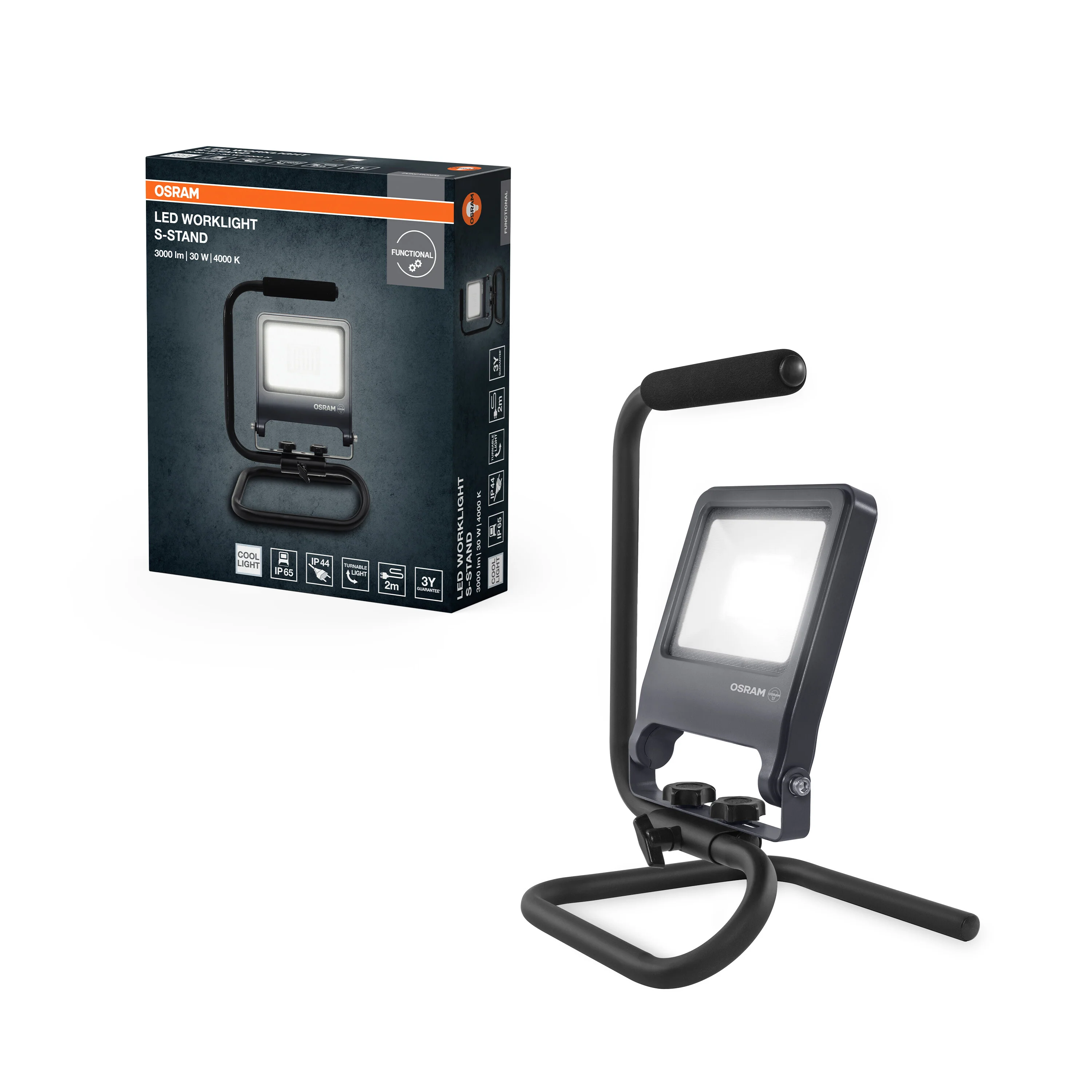 OSRAM Worklights R-STAND z gniazdem 50 W 840 - Image 4