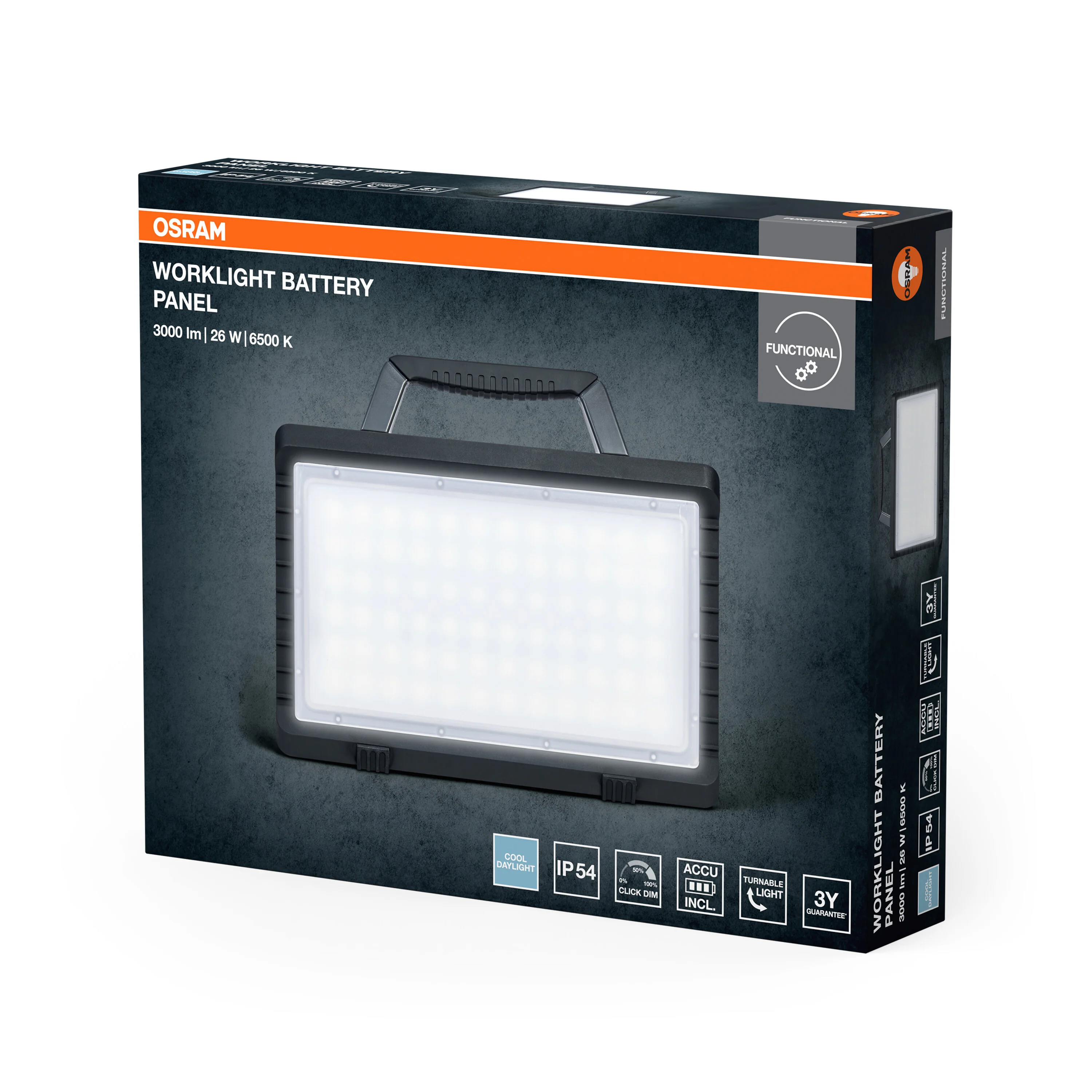 OSRAM WORKLIGHTS VALUE BATTERY 26W 865 - Image 6