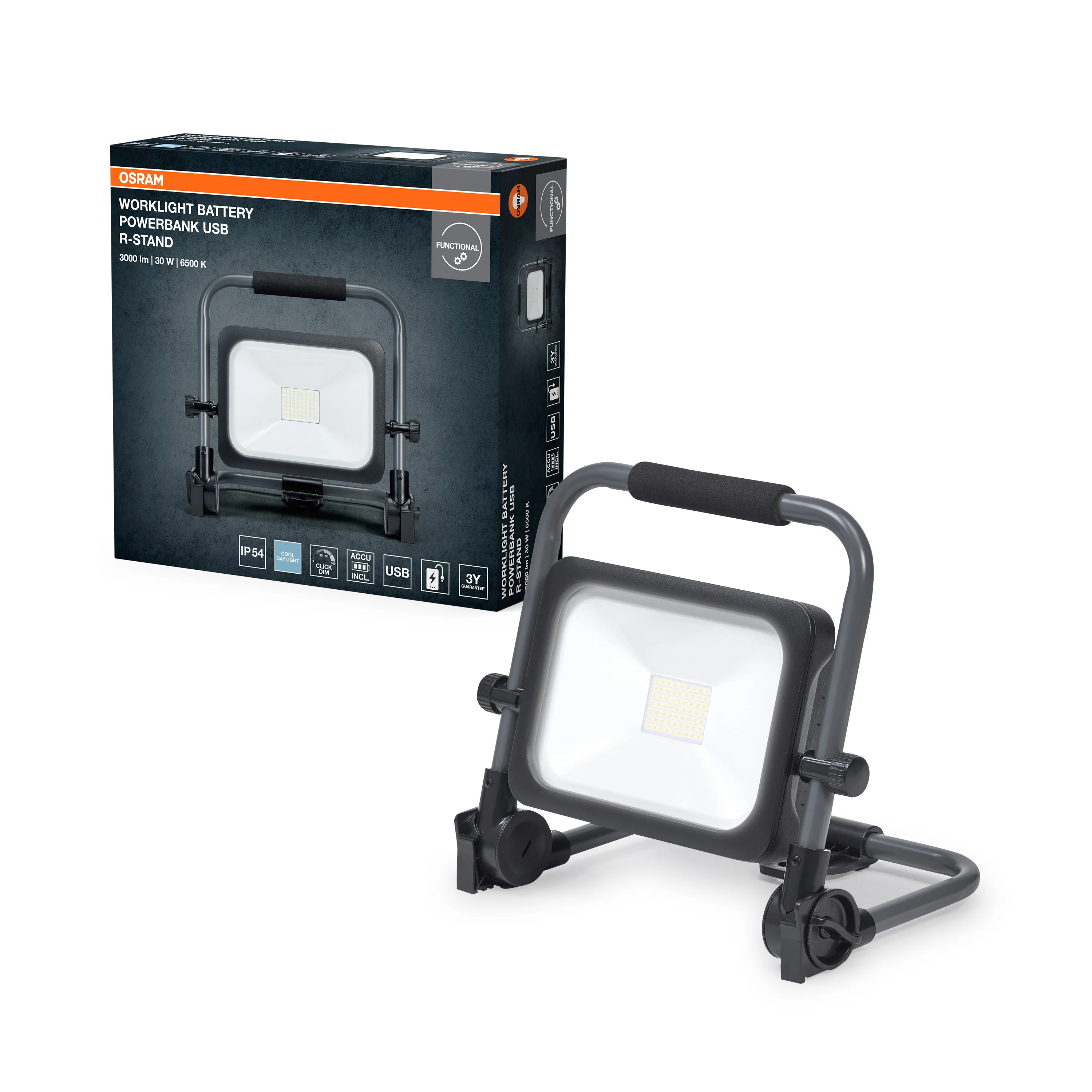 OSRAM WORKLIGHTS VALUE BATTERY 30W 865 - Image 5