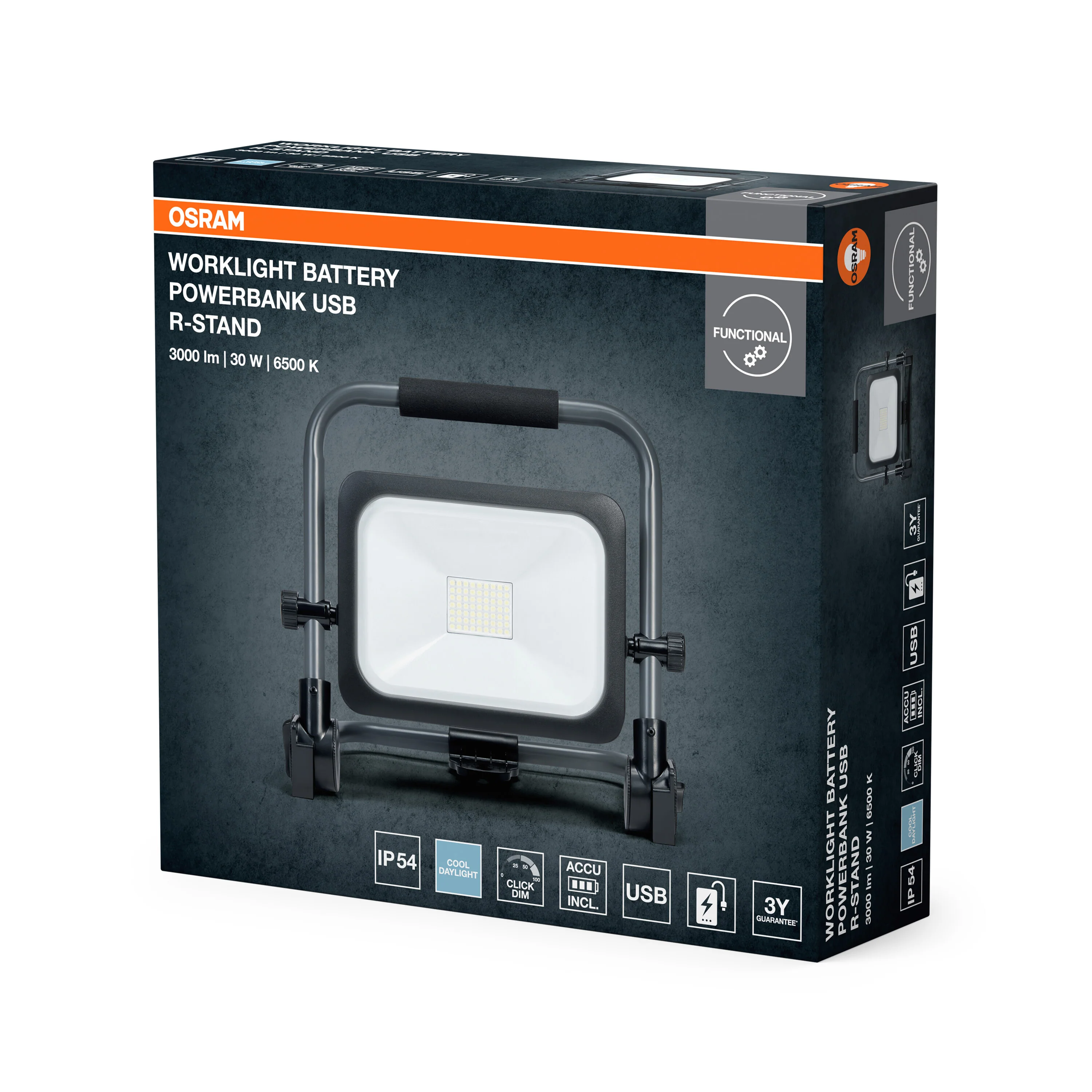 OSRAM WORKLIGHTS VALUE BATTERY 30W 865 - Image 6