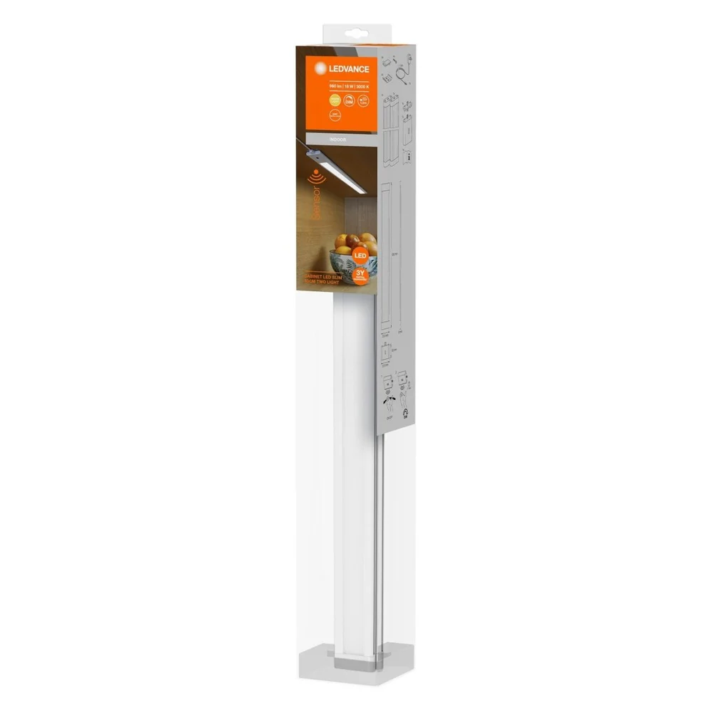Lampa podszafkowa LED CABINET SLIM TWO LIGHT 50 cm, z czujnikiem ruchu - Image 3