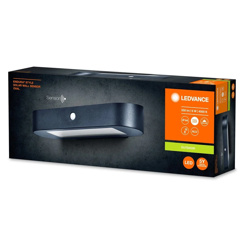 Outdoor Endura Style OvalWall Sensor zewnętrzna 6W 4000K - Image 3