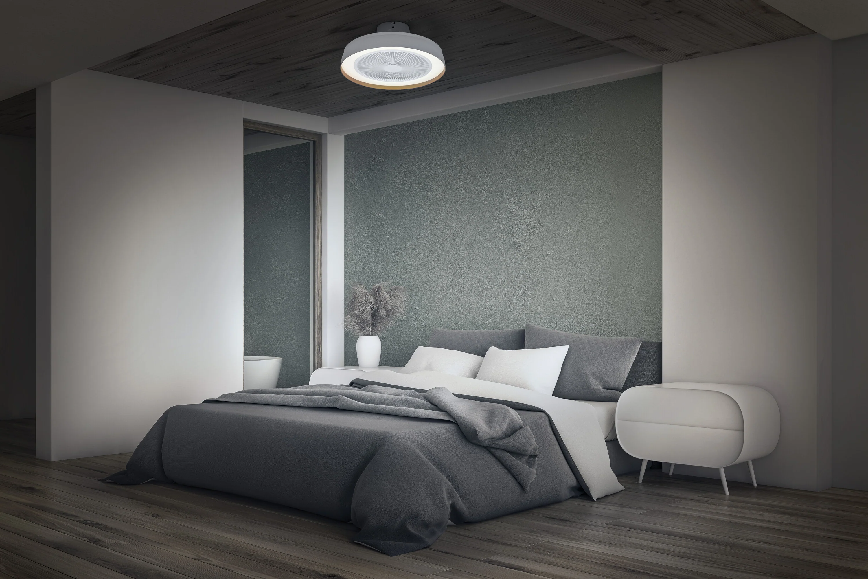 Plafon LED OSRAM Ceiling Fan Compact 480 49W biały - Image 8