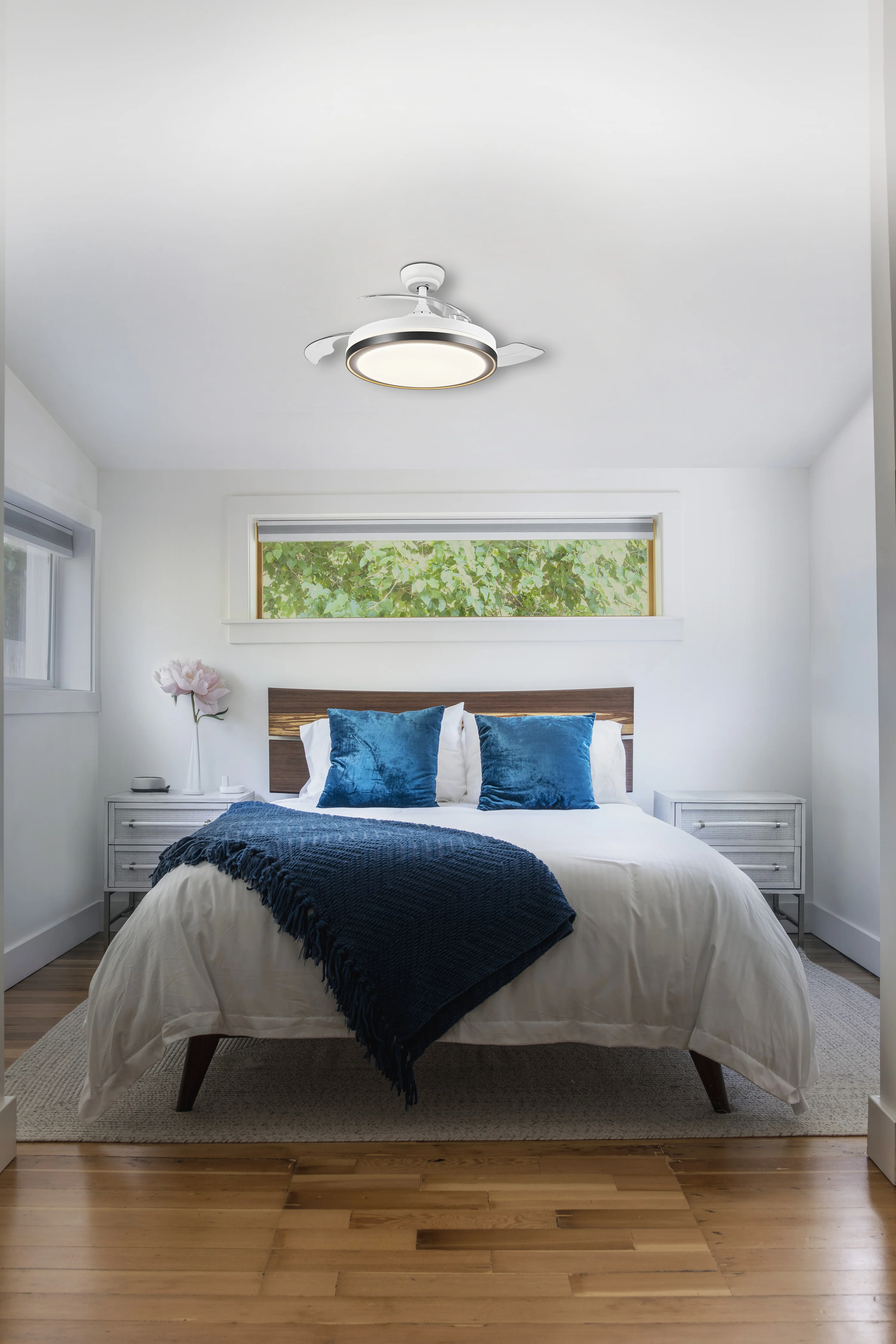 Plafon LED OSRAM Ceiling Fan Retractable 1070 66W biały - Image 10