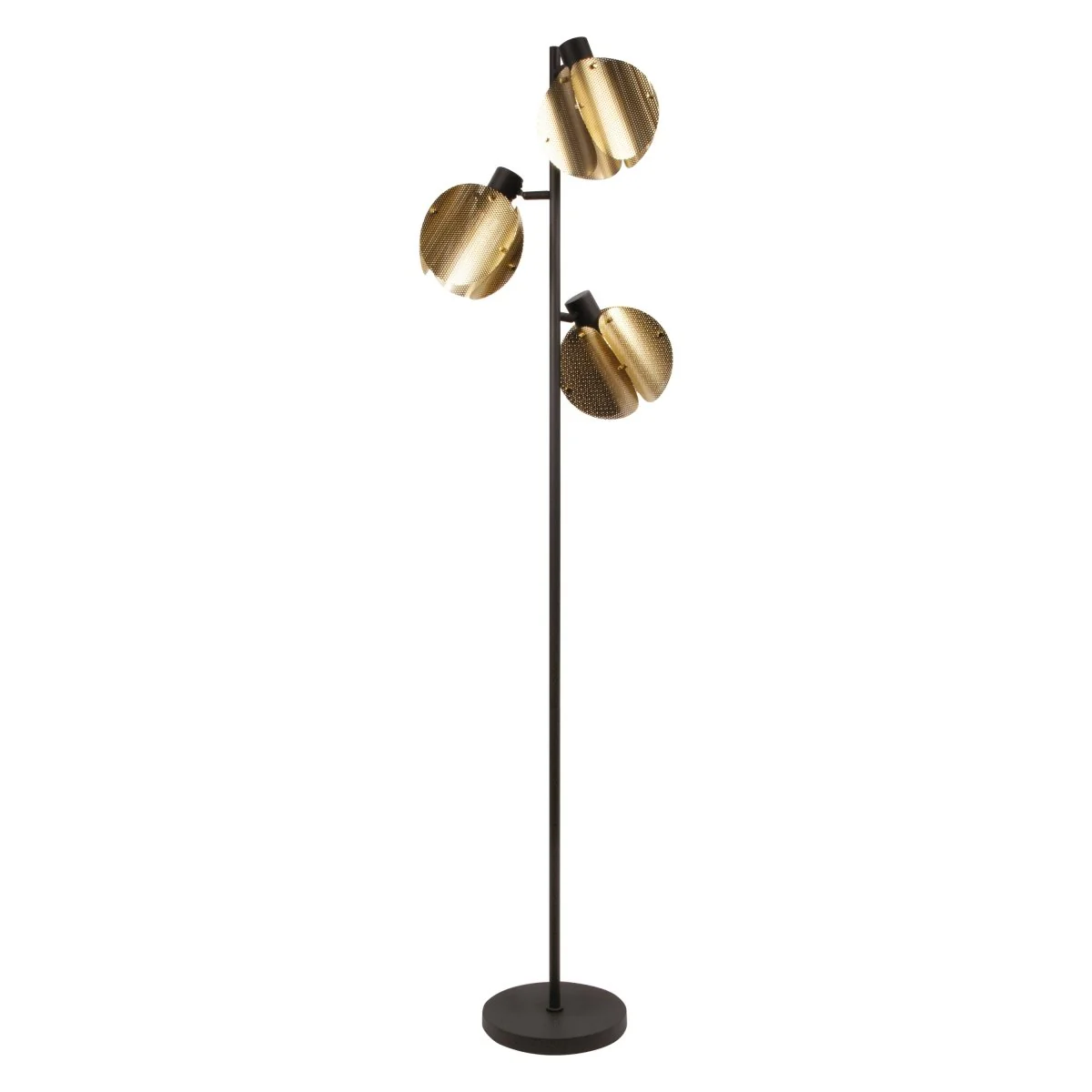 Plafon LED OSRAM Decor Folded Globe Floor 3xE27 Gold - Image 3