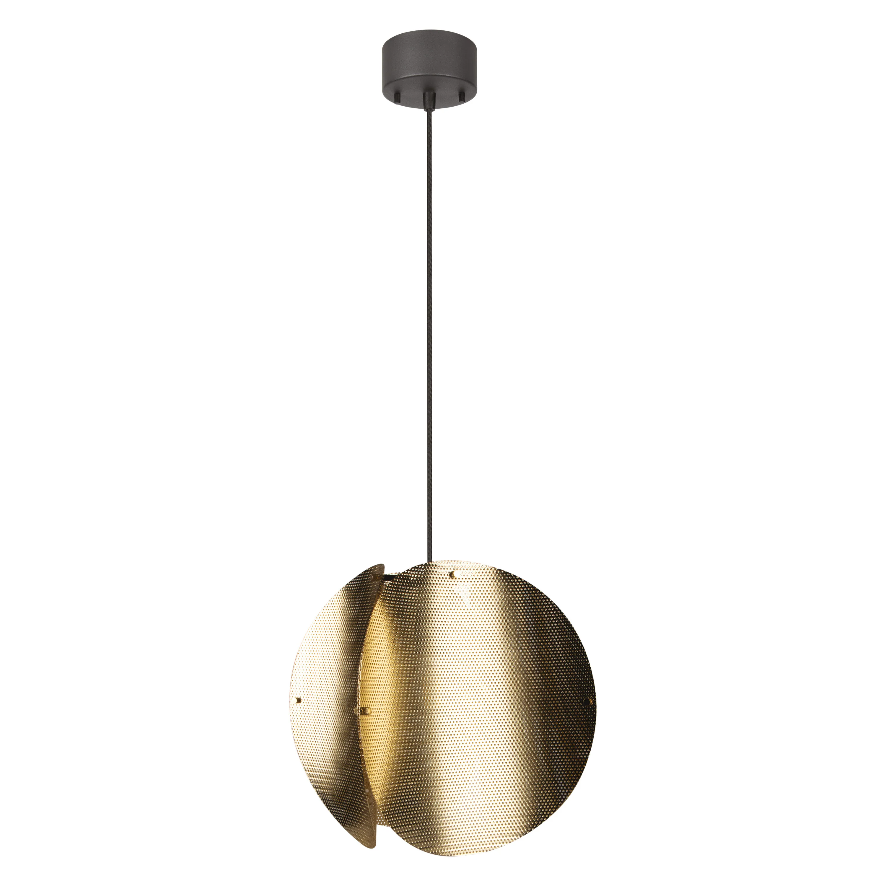 Plafon LED OSRAM Decor Folded Globe Pendant E27 Gold - Image 7