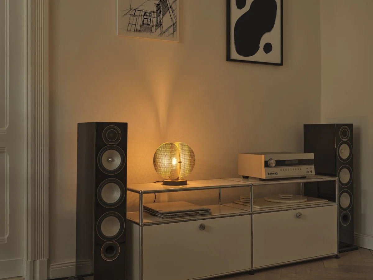 Plafon LED OSRAM Decor Folded Globe Table E27 Gold - Image 4