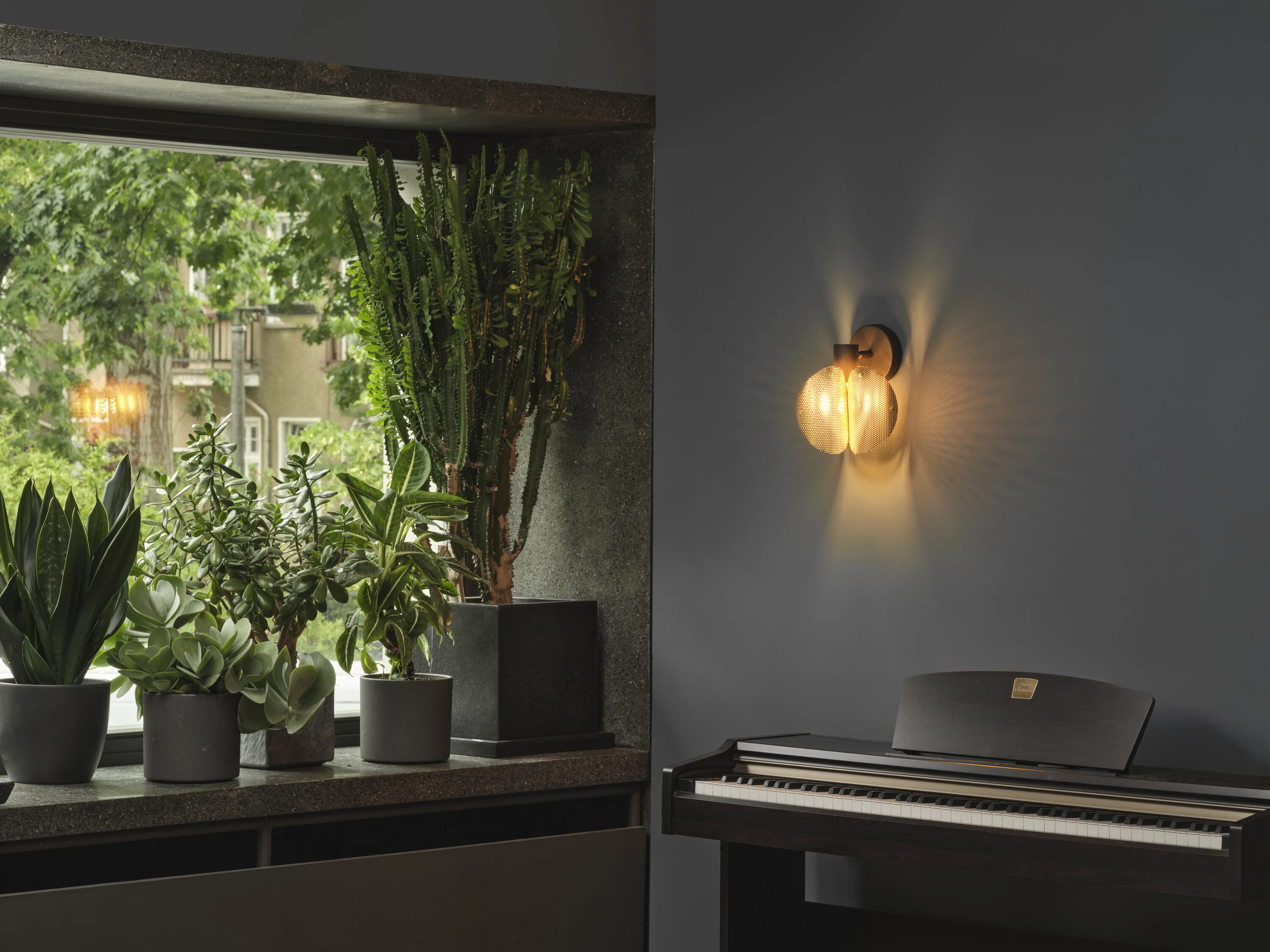 Plafon LED OSRAM Decor Folded Globe Wall E27 Gold - Image 8