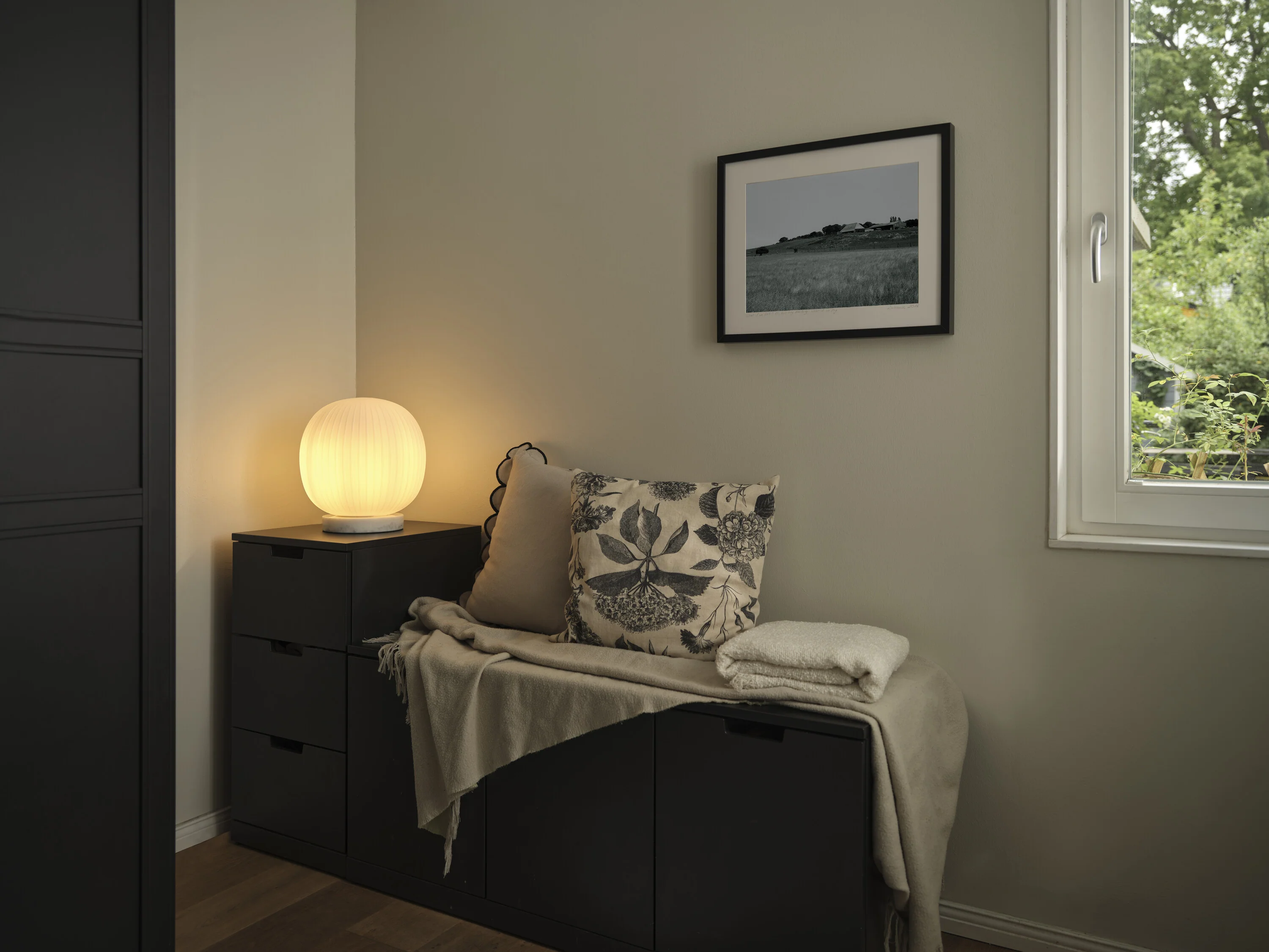 Plafon LED OSRAM Decor Glass Lantern Marble Table E27 - Image 8