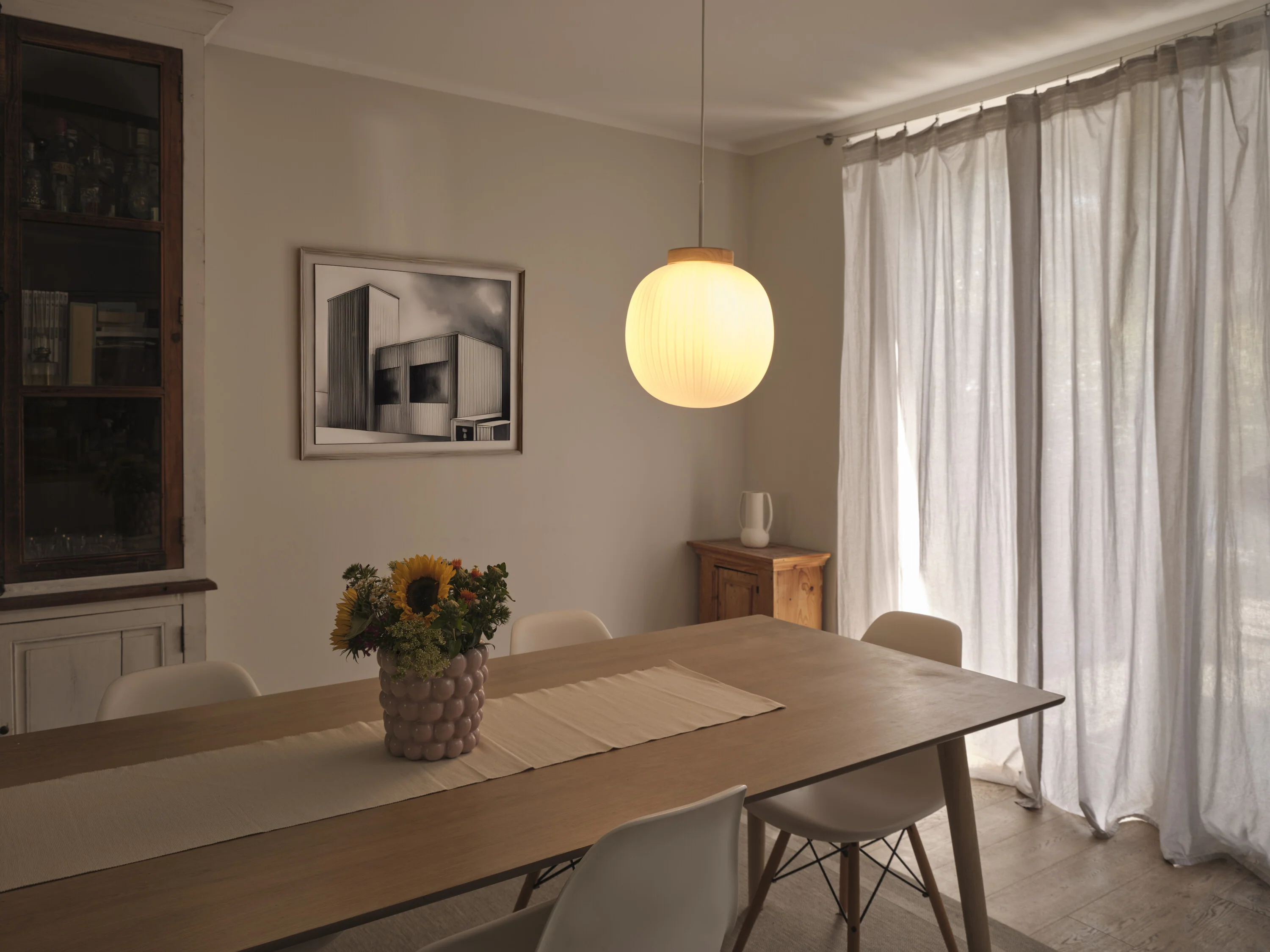Plafon LED OSRAM Decor Glass Lantern Pendant E27 - Image 8