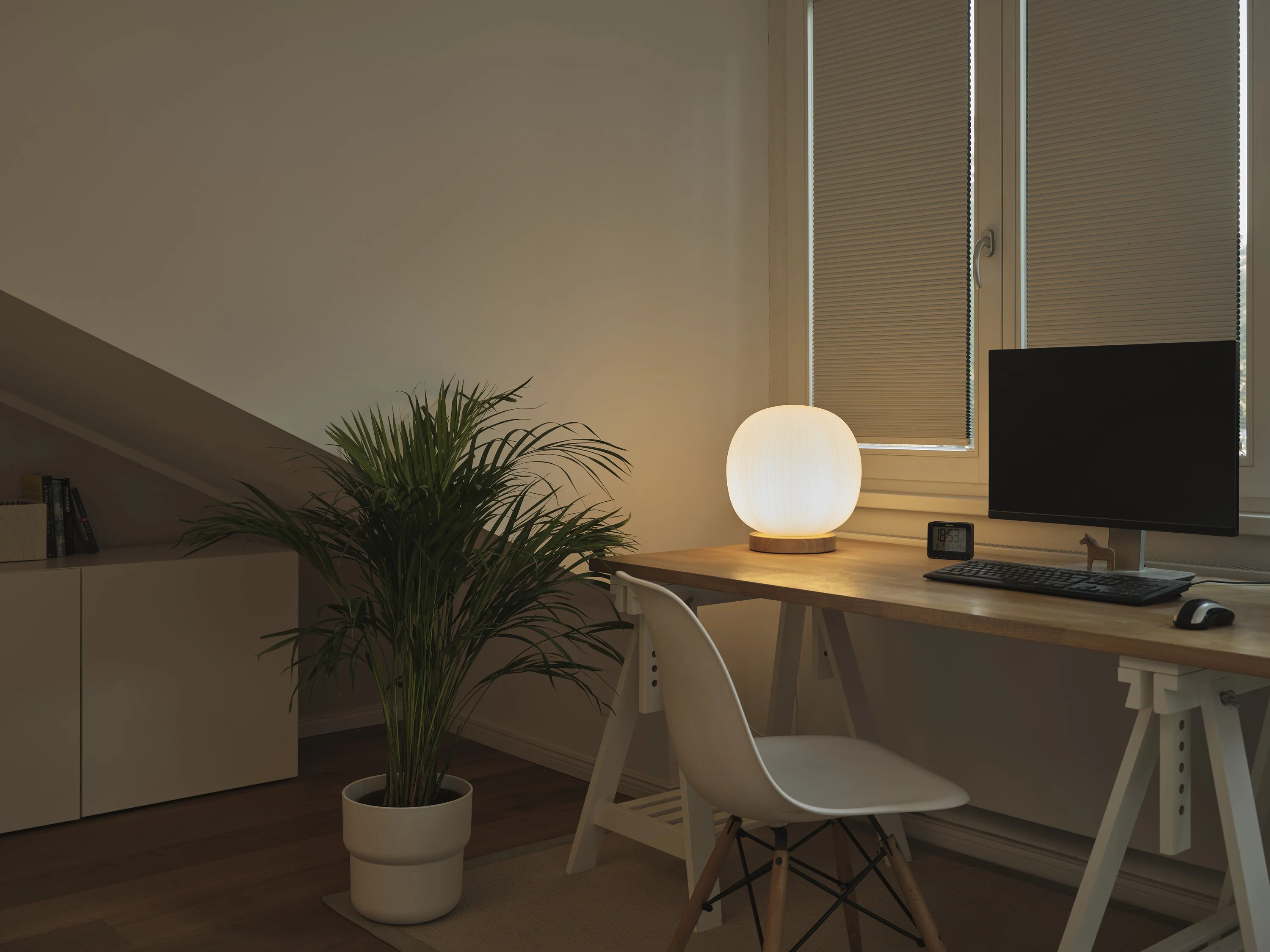 Plafon LED OSRAM Decor Glass Lantern Table E27 - Image 8