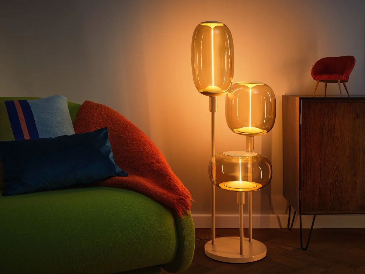 Plafon LED OSRAM Decor Stick Floor Beige 3XE27 - Image 4
