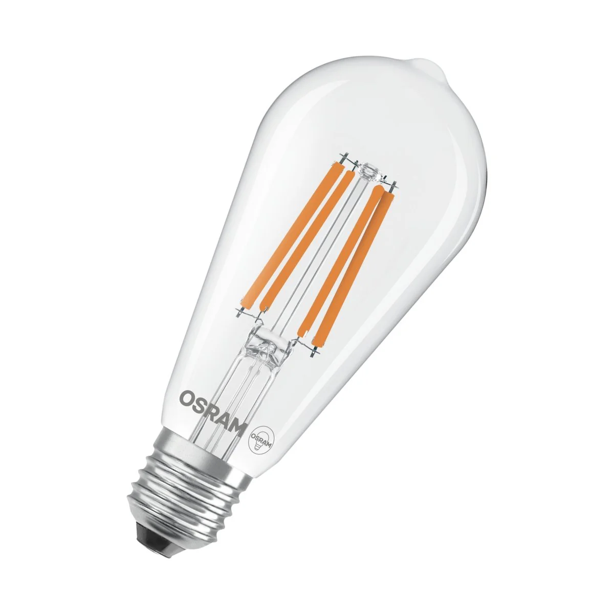 Plafon LED OSRAM LED Star Classic Edison 60 Filament 6.5W 840 Clear E27 - Image 3