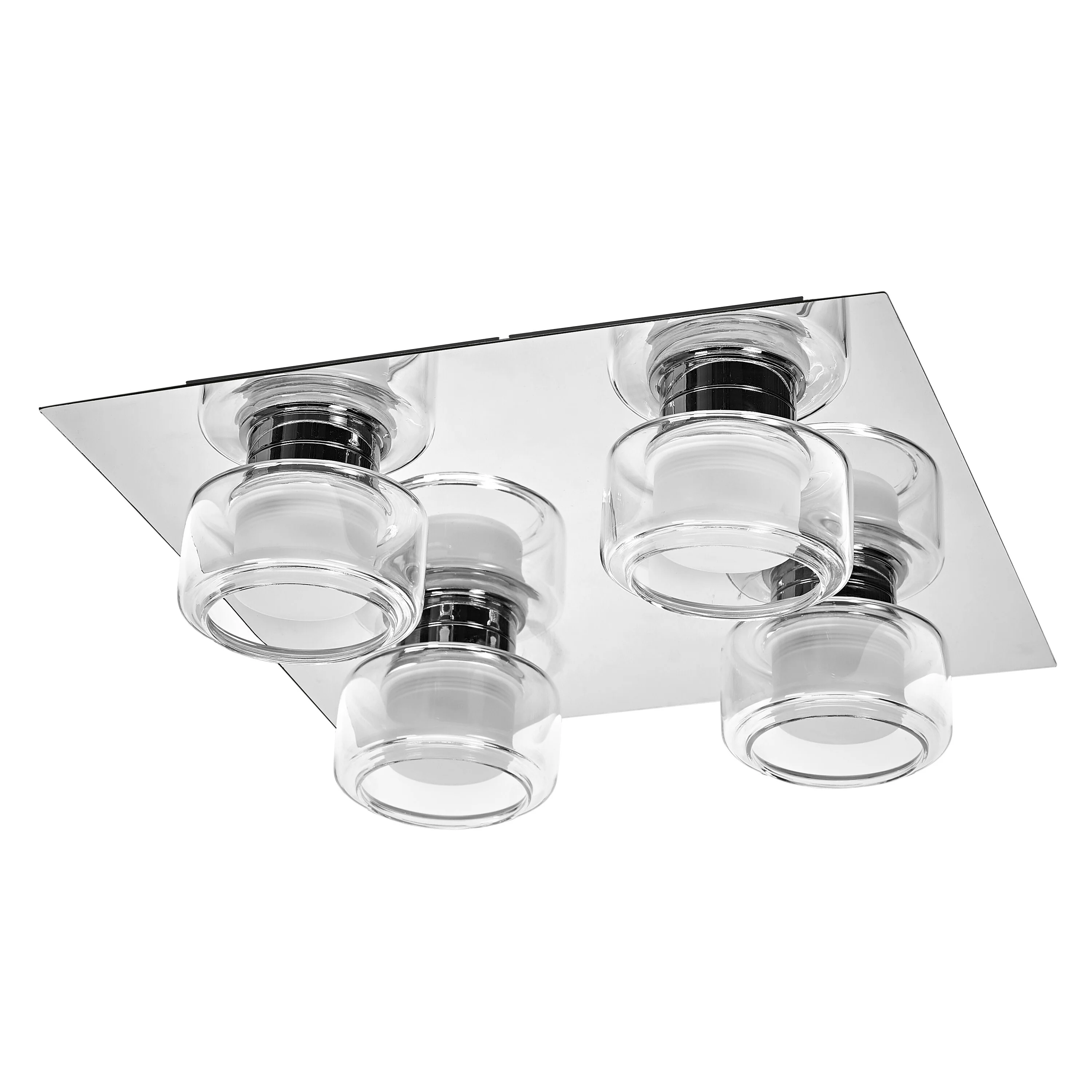 Plafon LED OSRAM Orbis Flame 4X5.5W Click CCT IP44 Chrome - Image 3