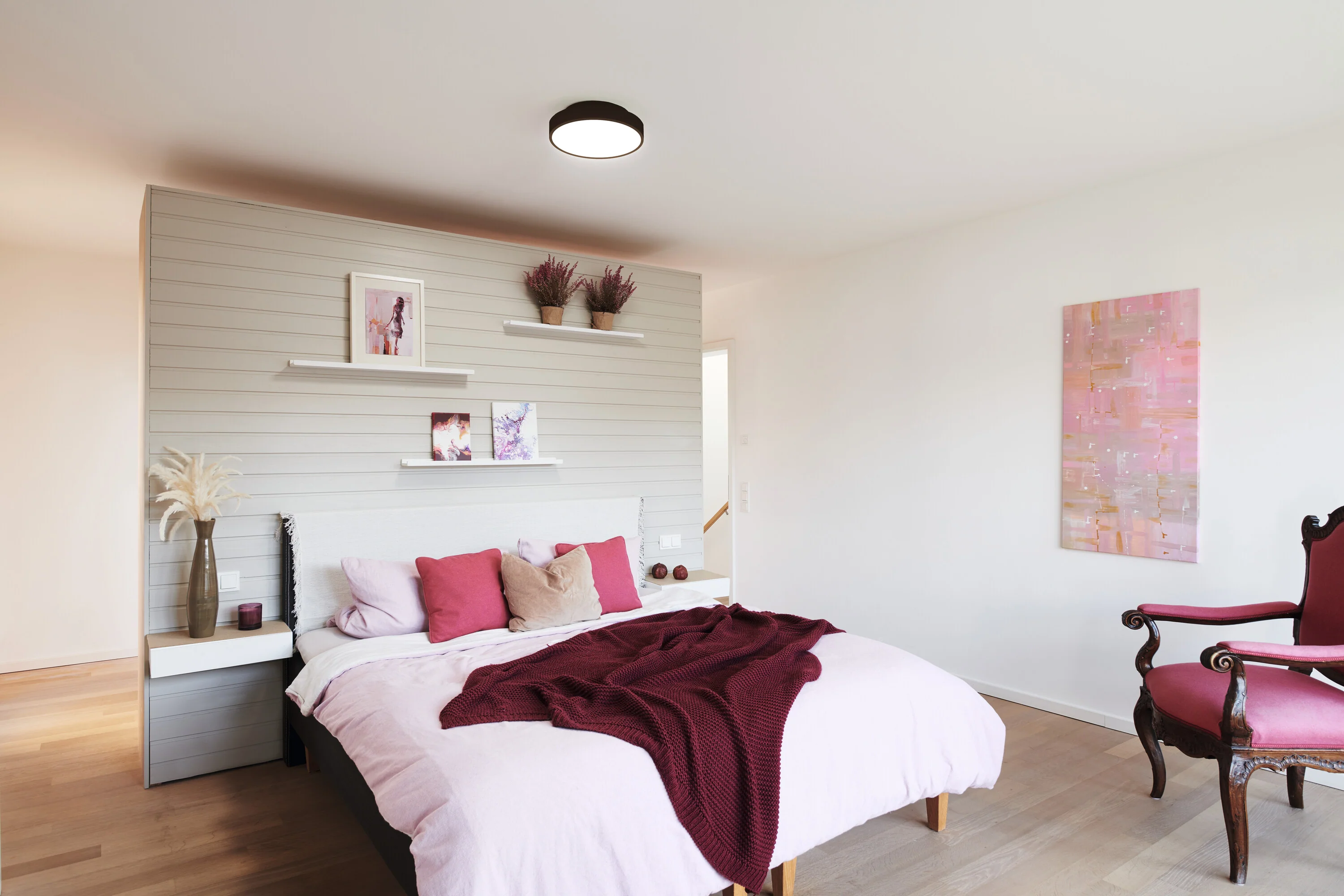 Plafon LED OSRAM SMART+ Wifi Orbis Backlight czarny 350mm TW - Image 4