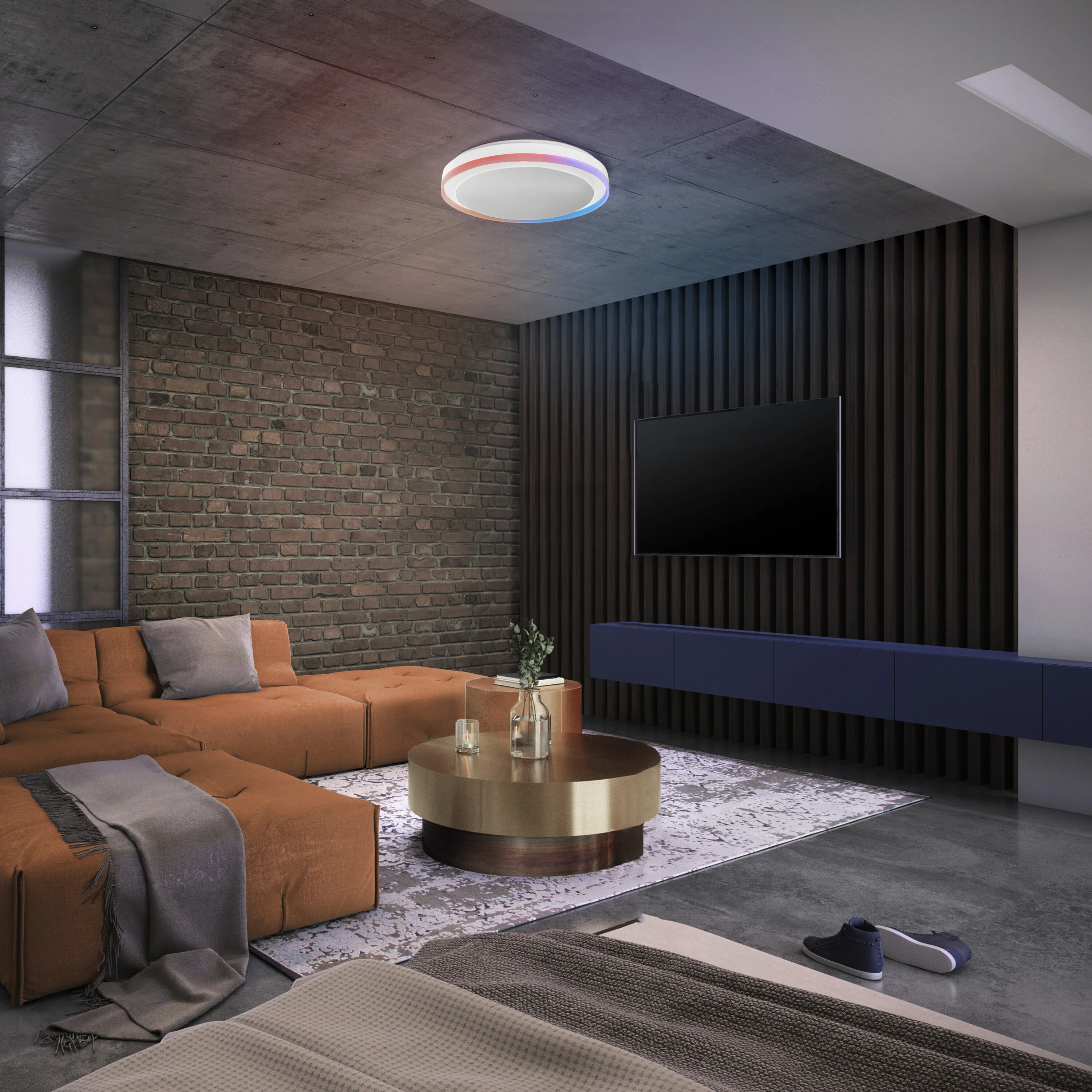 Plafon LED OSRAM Smart+ Wifi Orbis ZEST RGB 500mm biały - Image 8
