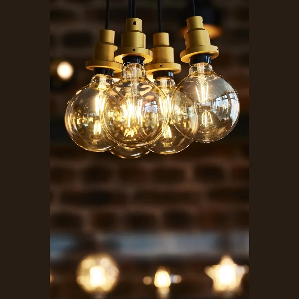 Żarówka LED E27 4W VINTAGE KULA 1 szt., barwa ciepła - Image 7