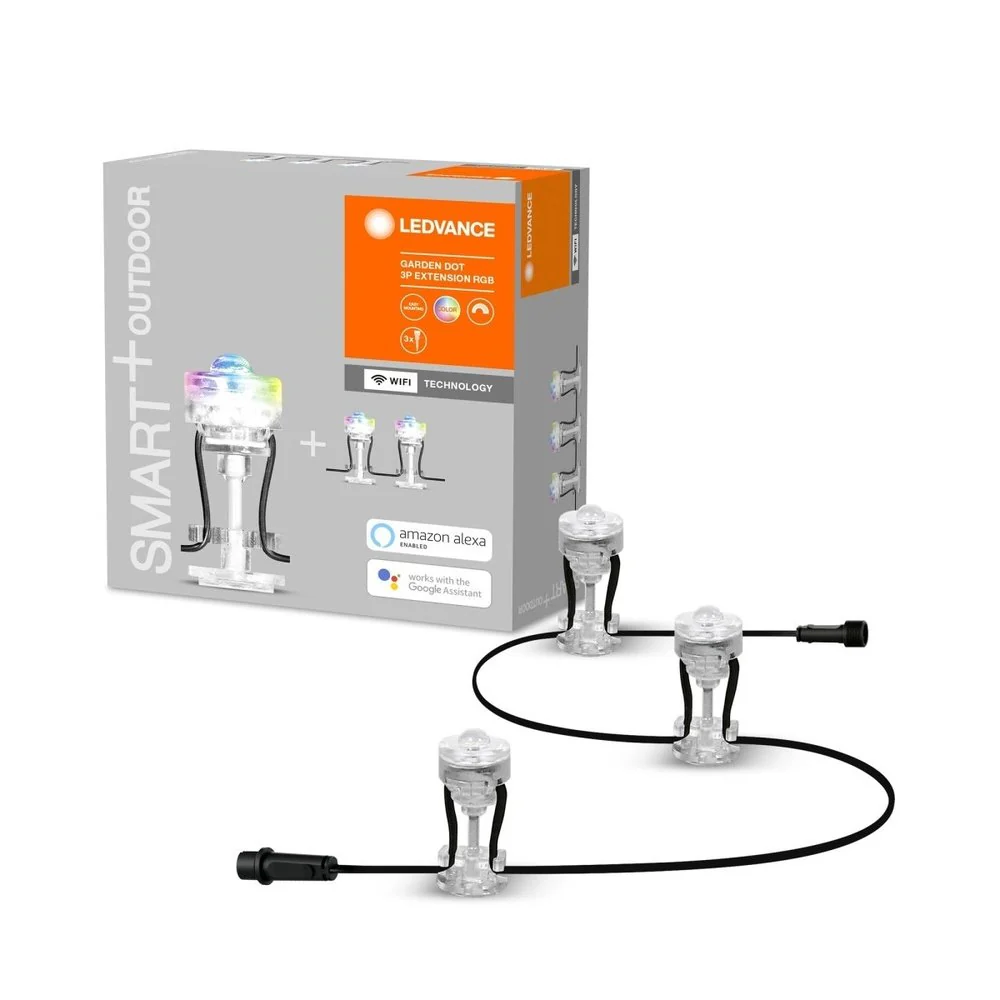 Słupek ogrodowy LED WiFi GARDEN DOT rozszerzenie 3 szt., 0,7W, inteligentny, punktowy, RGB - Image 4