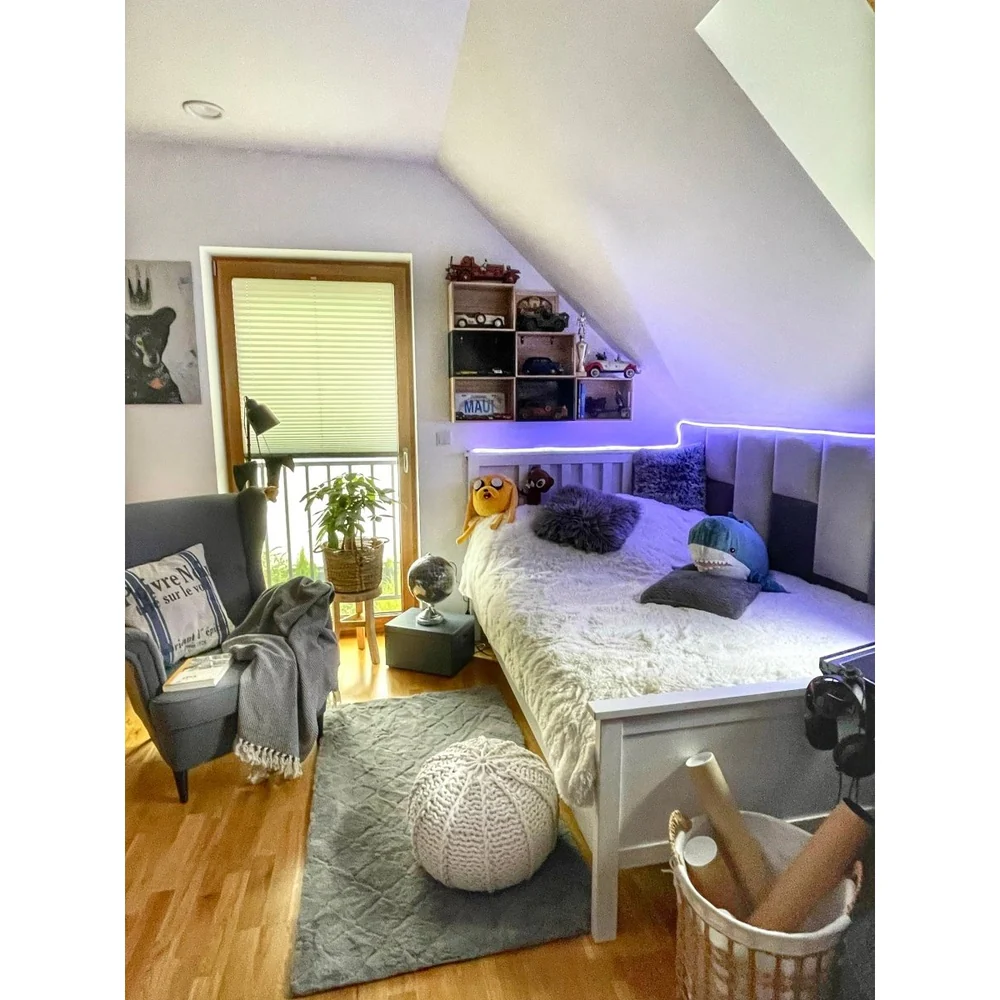 Taśma LED WiFi Flex 3,6W przedłużenie 1 m, inteligentna, wewnętrzna, ściemnialna, RGB, regulowana biel - Image 12