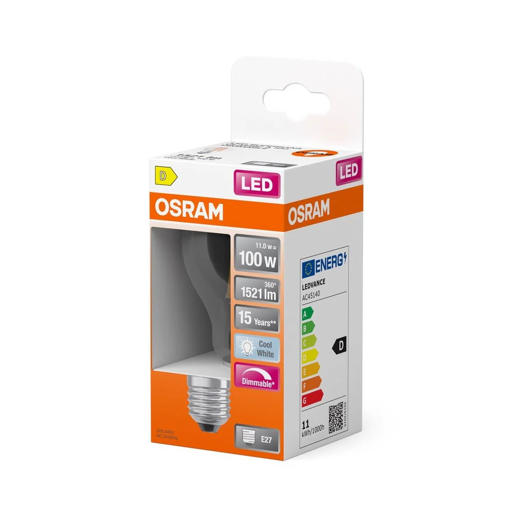 Ściemnialna Lampa LED Klasyczny krztałt E27 11W 4000K 1521 - Image 3