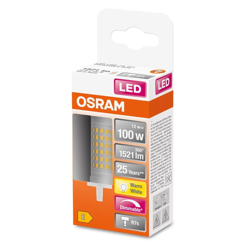 Ściemnialna Lampa LED z trzonkiem R7s R7s 12W 2700K 1521lm - Image 3