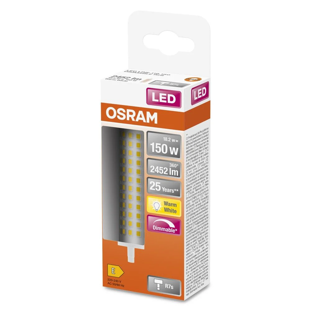 Ściemnialna Lampa LED z trzonkiem R7s R7s 18,2W 2700K 2452 - Image 3