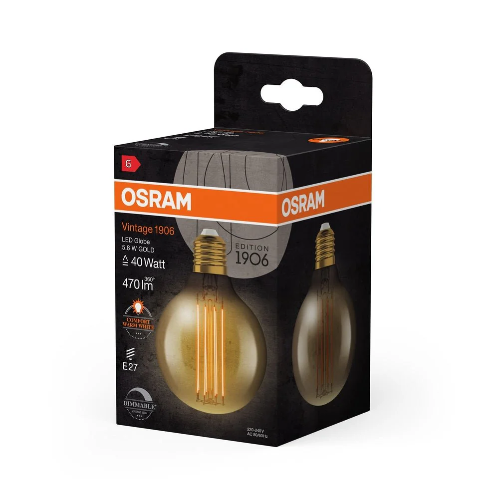 Ściemniana Lampa LED Vintage E27 5,8W 2200K 470lm - Image 3