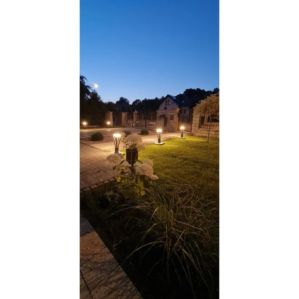 Słupek ogrodowy LED ENDURA STYLE SOLAR BOUQUET 6W, solarny, czarny, z czujnikiem ruchu i zmierzchu, barwa ciepła, 50 cm - Image 12