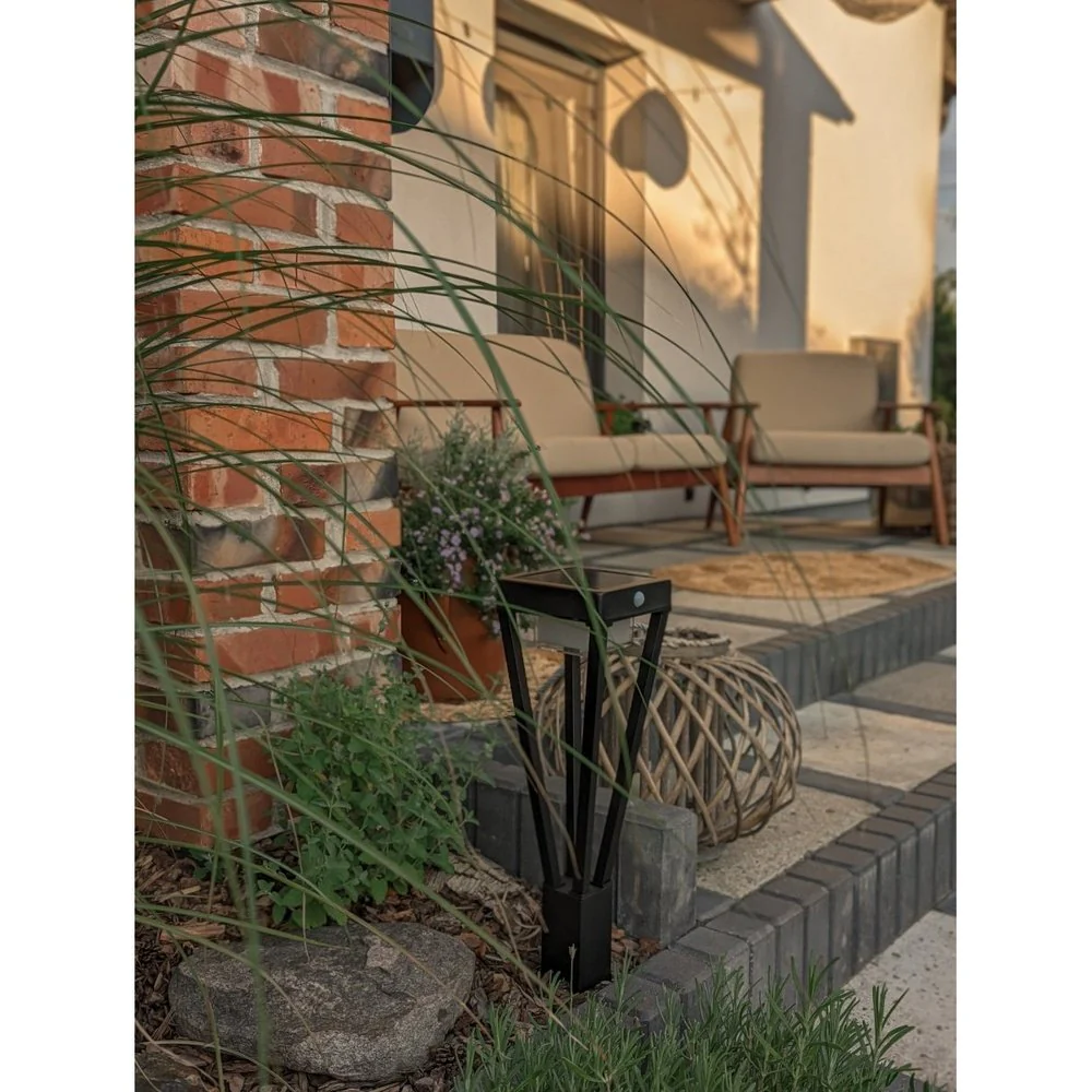 Słupek ogrodowy LED ENDURA STYLE SOLAR BOUQUET 6W, solarny, czarny, z czujnikiem ruchu i zmierzchu, barwa ciepła, 50 cm - Image 4