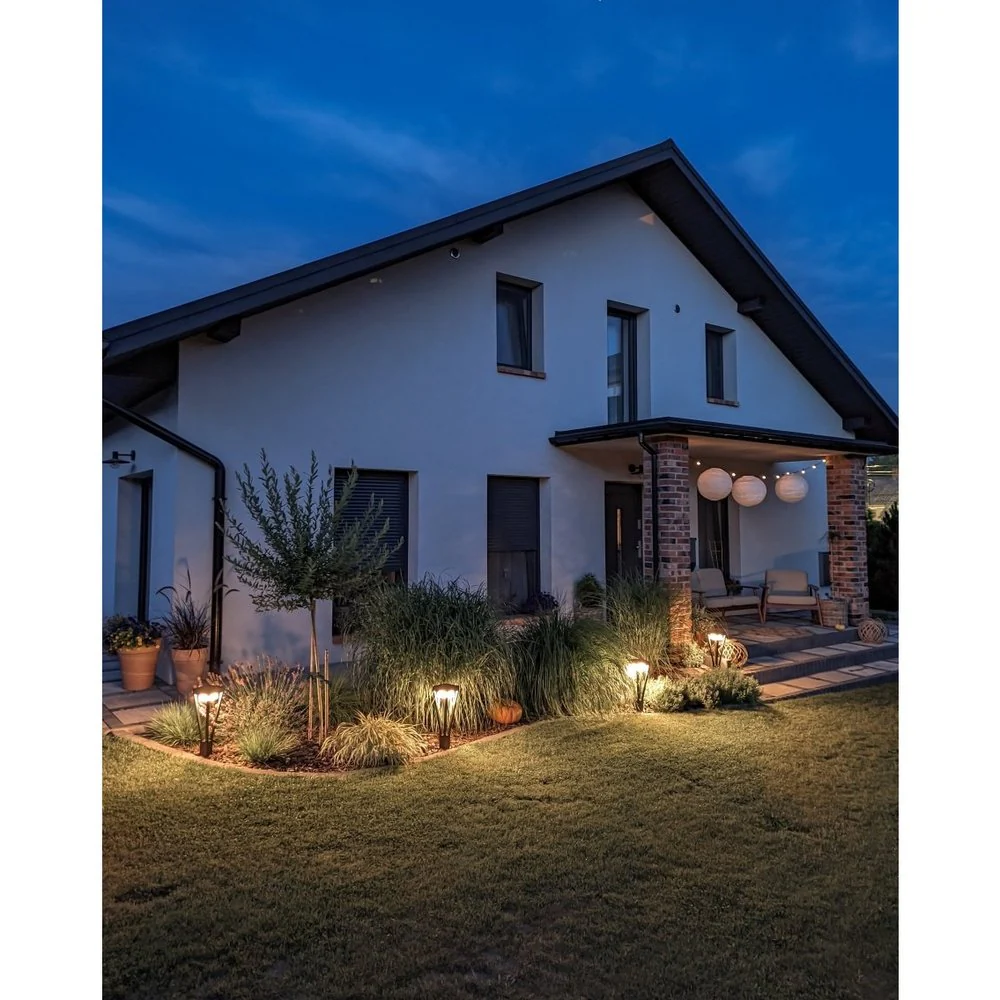 Słupek ogrodowy LED ENDURA STYLE SOLAR BOUQUET 6W, solarny, czarny, z czujnikiem ruchu i zmierzchu, barwa ciepła, 50 cm - Image 6