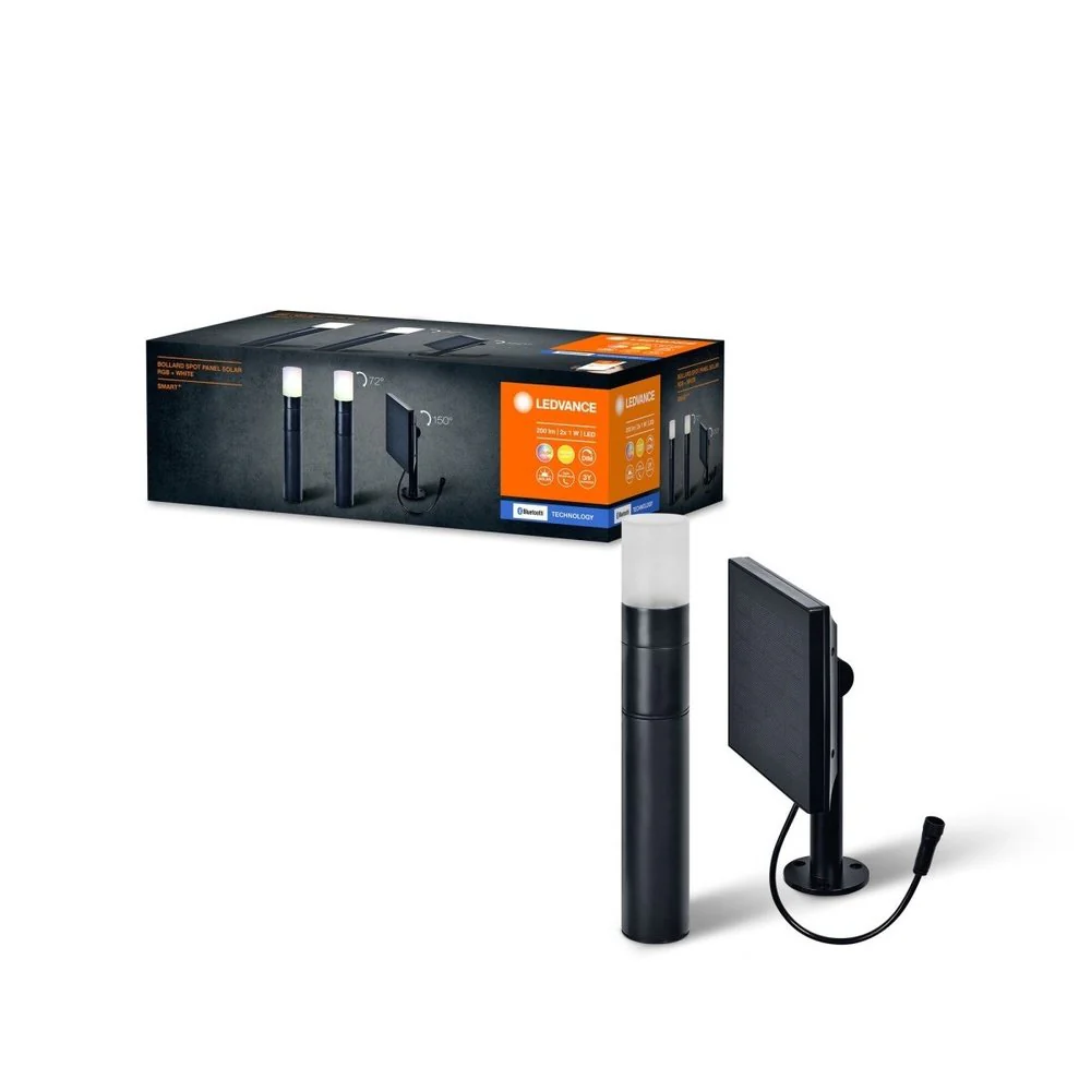 Słupek ogrodowy LED 1W, inteligentny Smart+ Solar Spot&Bollard Multicolor RGB, barwa ciepła. - Image 3