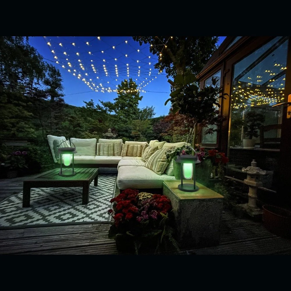 Lampa stołowa LED Smart+ 3W, inteligentna Solar Table Lantern Multicolor RGB, barwa ciepła. - Image 4