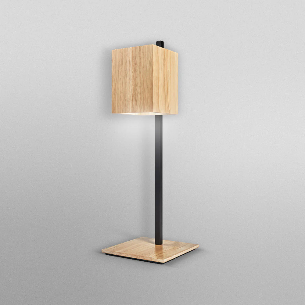 Lampa stołowa LED WiFi 8W, inteligentna Wood Table, regulowana biel. - Image 3