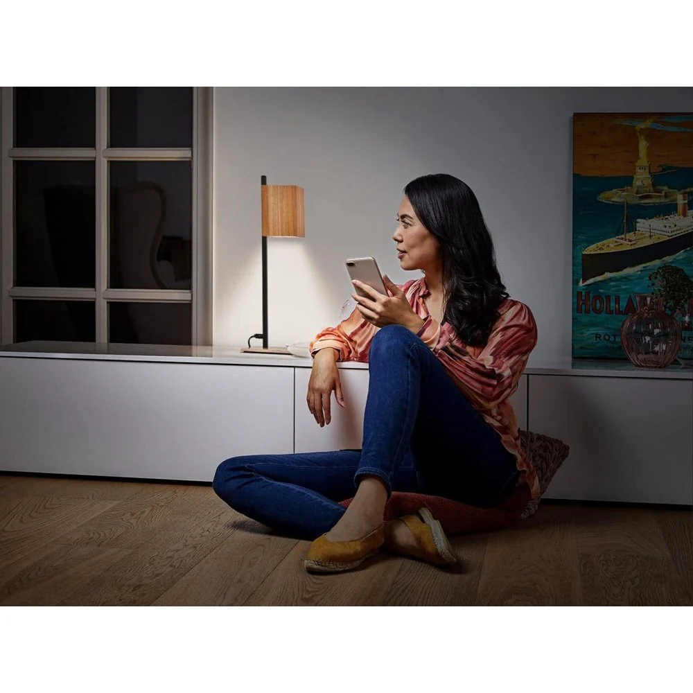 Lampa stołowa LED WiFi 8W, inteligentna Wood Table, regulowana biel. - Image 5