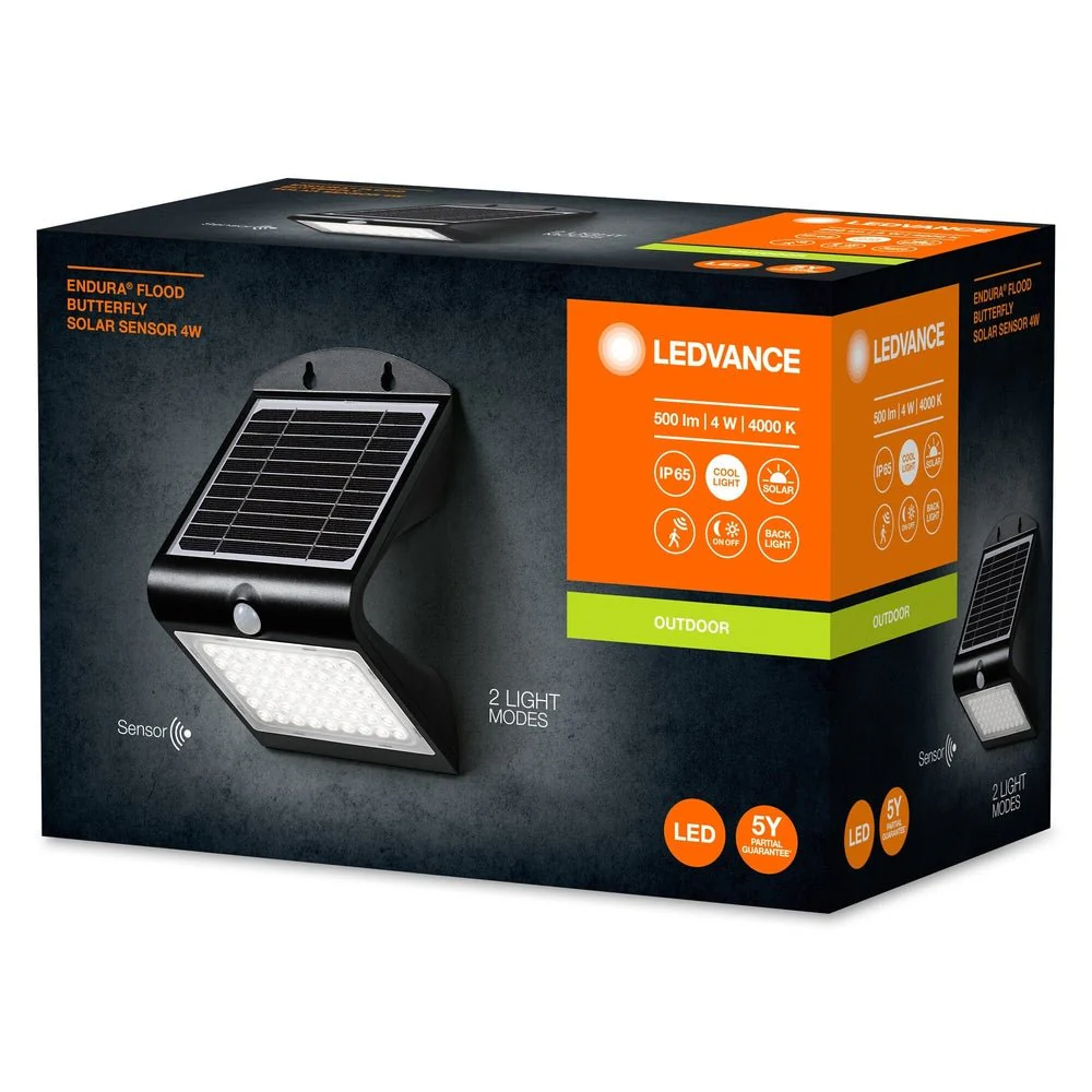 Solarna lampa powodziowa Butterfly 4W 4000K 500lm - Image 3