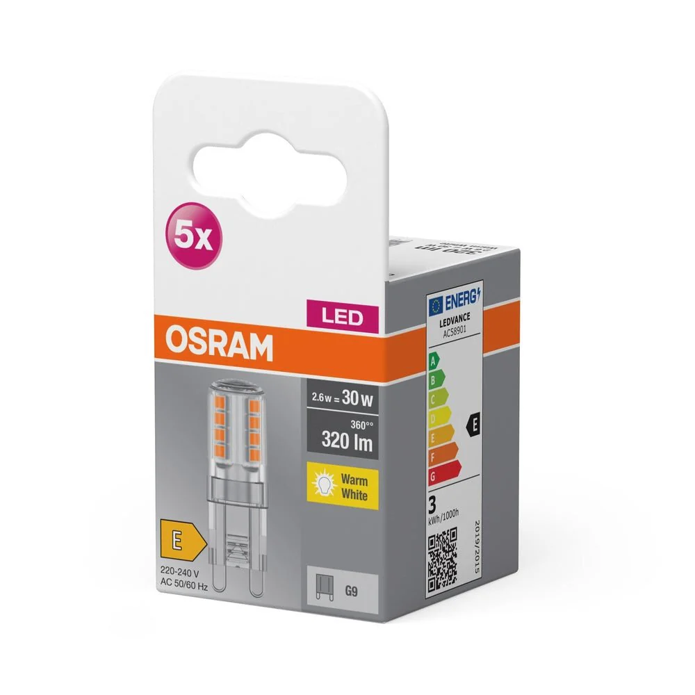 Specjalne Lampa LED G9 2,6 W 2700 K 320lm - Image 3