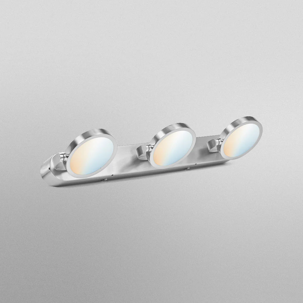 Lampa wewnętrzna ścienna LED WiFi 20W, inteligentna, Sun@Home Bathroom Round, 450 mm, regulowana biel. - Image 4