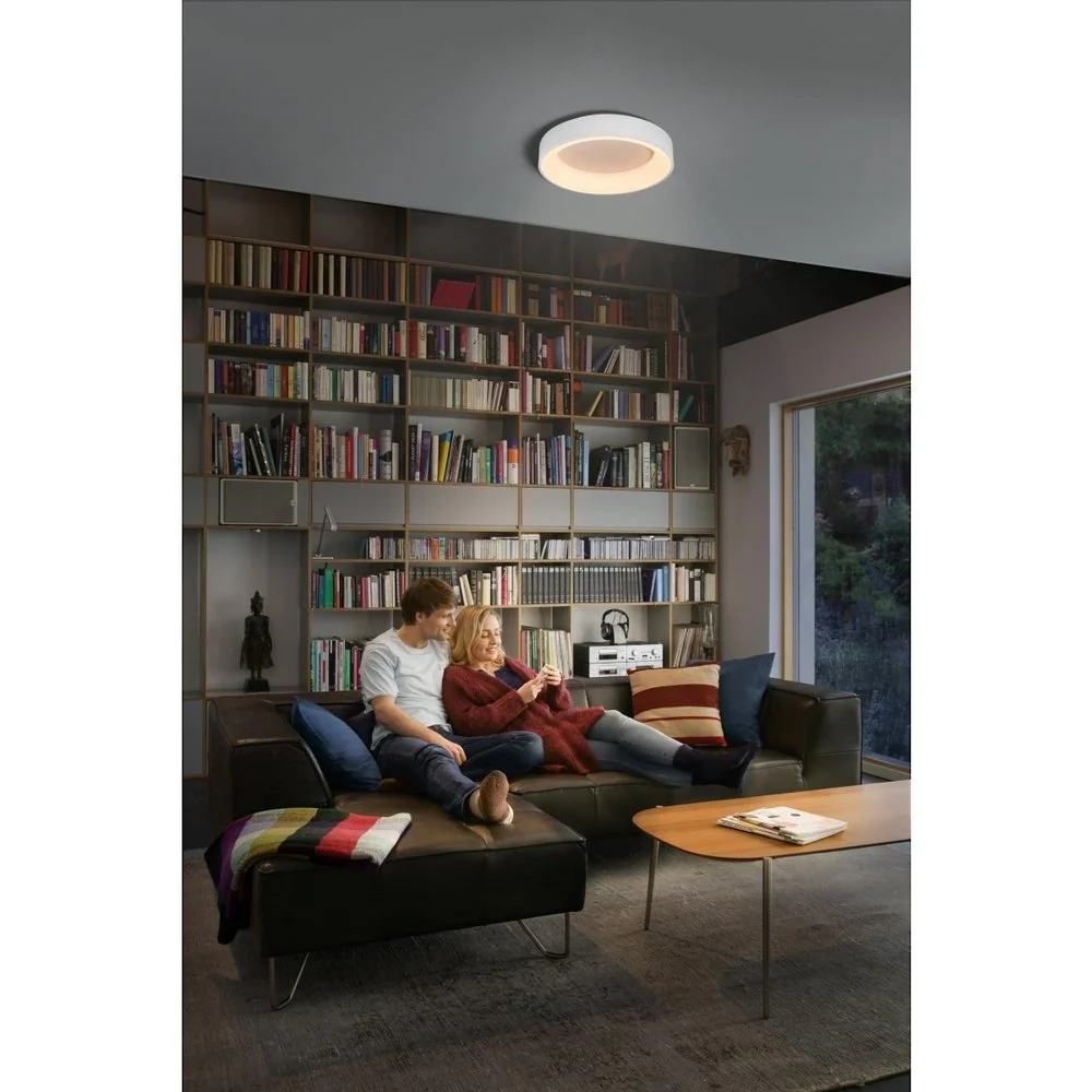 Lampa wewnętrzna sufitowa LED WiFi 18,5W, inteligentna, Sun@Home Circular White, regulowana biel. - Image 4