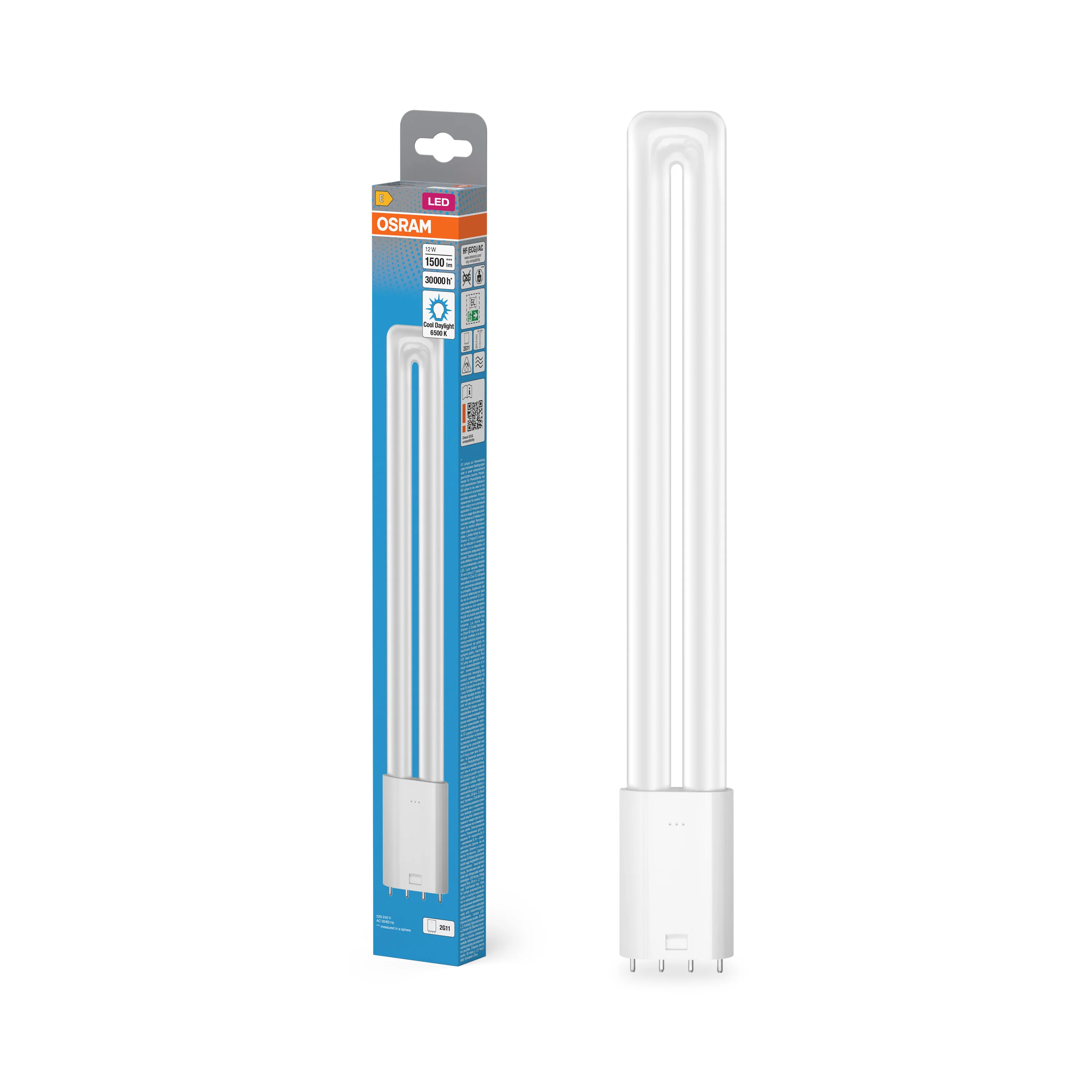 Świetlówka LED OSRAM DULUX LED L24 HF & AC MAINS 12W 865 2G11 - Image 4