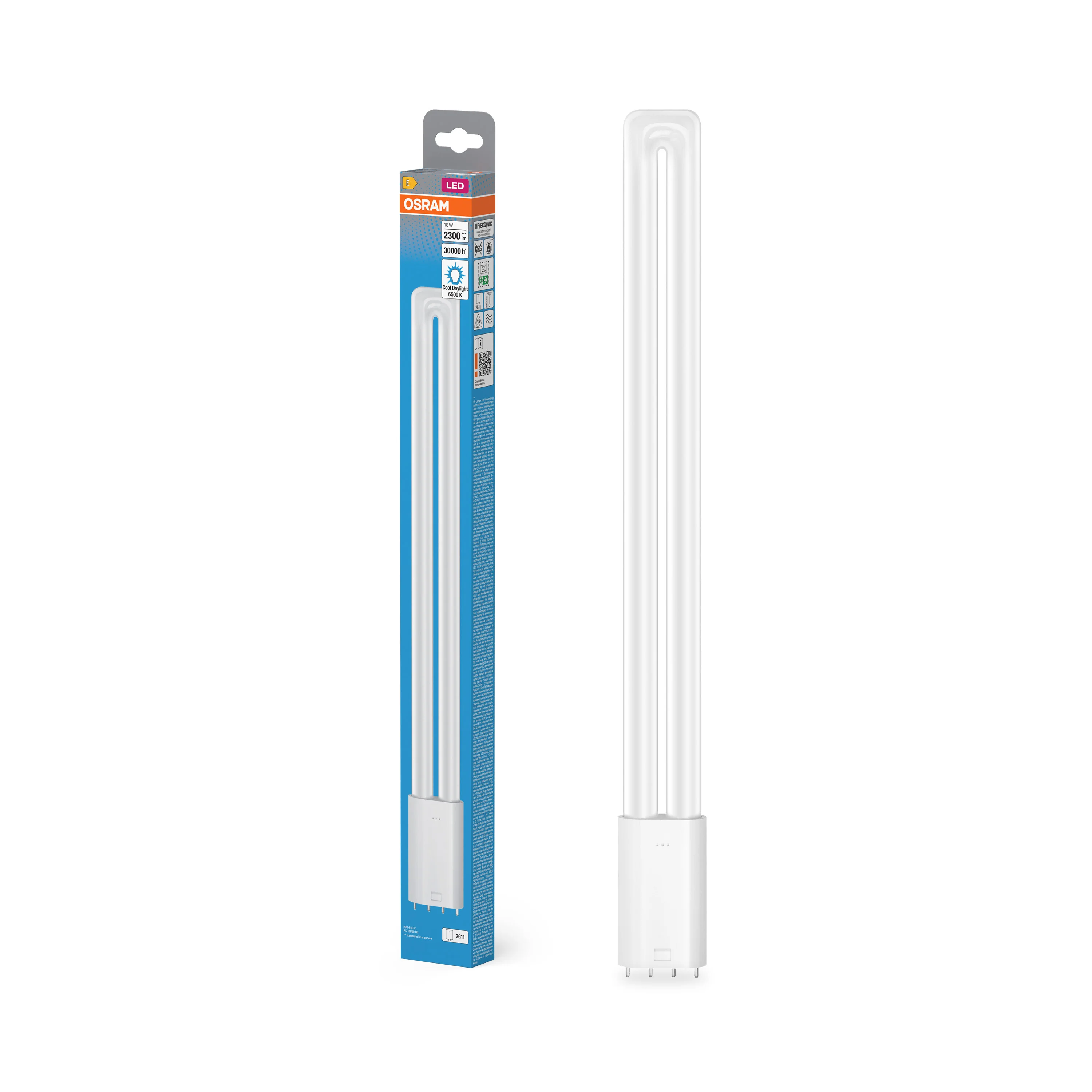 Świetlówka LED OSRAM DULUX LED L36 HF & AC MAINS 18W 865 2G11 - Image 4