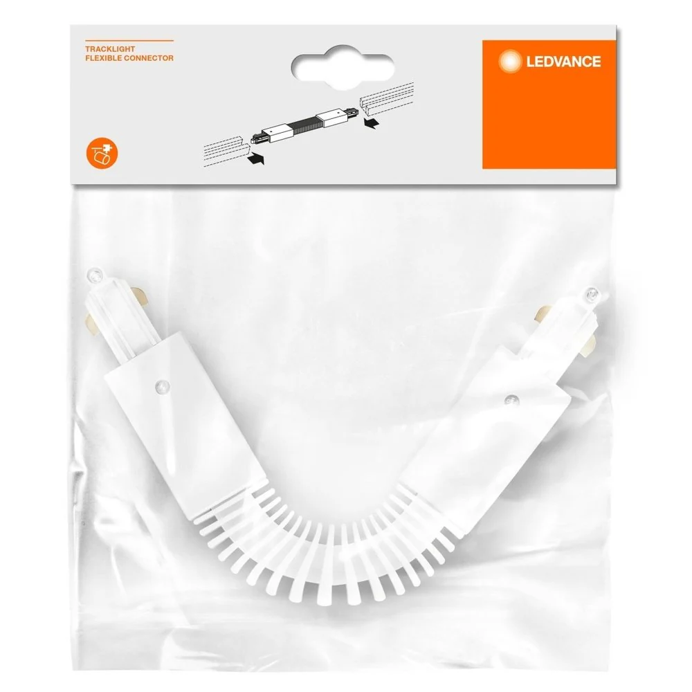 Oprawa szynowa TRACKLIGHT łącznik Flexible, White. - Image 2