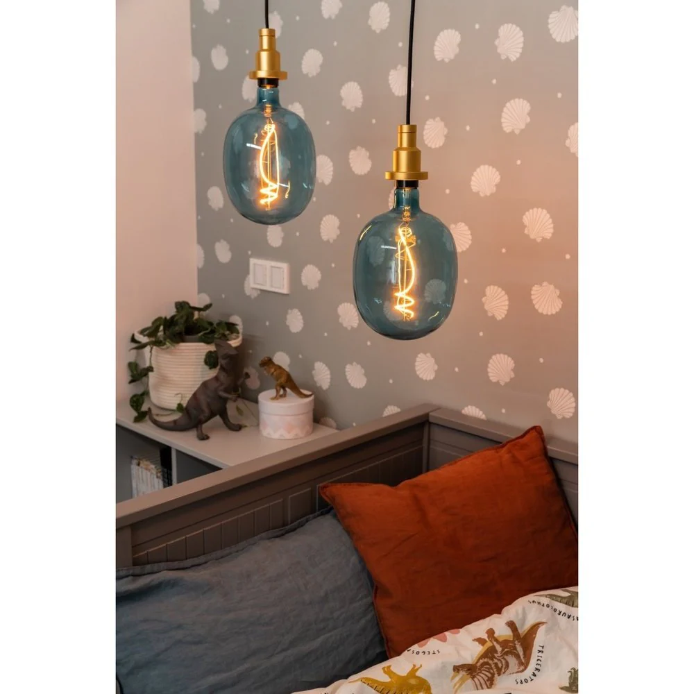 Żarówka LED E27 4,5W Vintage 1906 LED Big Special Shapes 10 BLUE, ściemnialna, barwa ciepła. - Image 8
